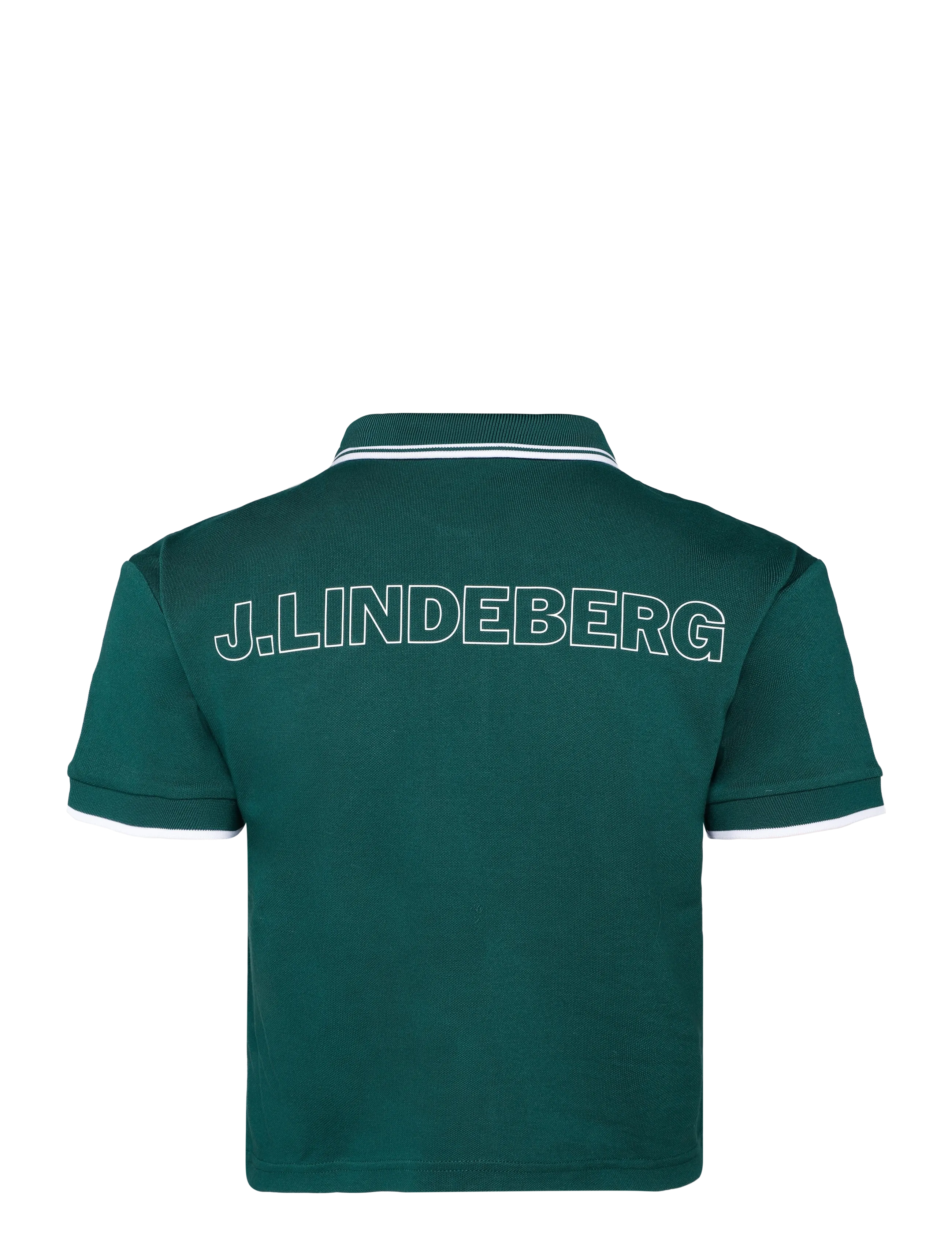 J. Lindeberg - Claris Polo - crop-tops - forest biome - 1