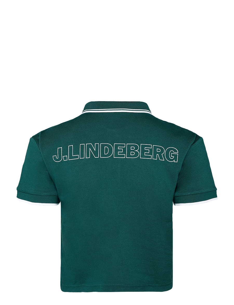 J. Lindeberg - Claris Polo - crop-tops - forest biome - 1