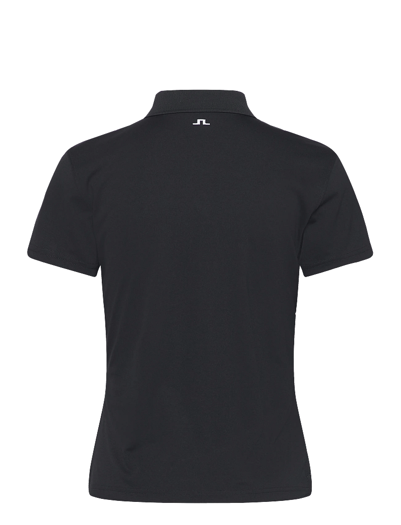 J. Lindeberg - Tour Tech Polo - toppar & t-shirts - black - 2