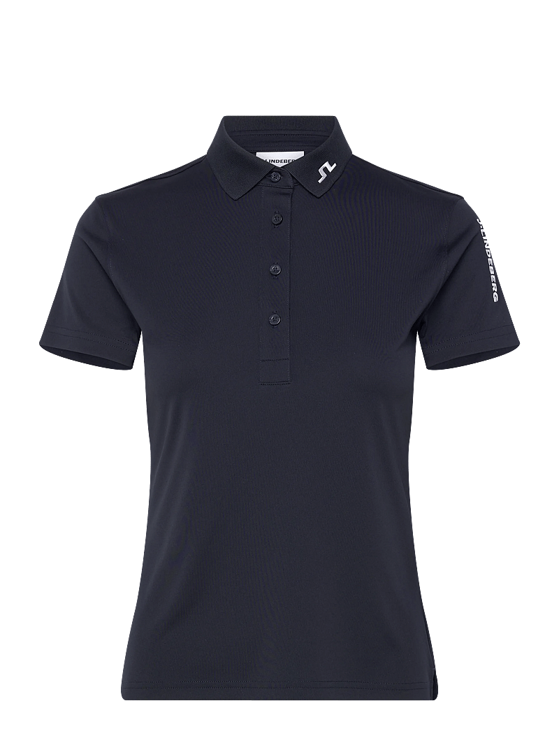 J. Lindeberg - Tour Tech Polo - toppar & t-shirts - jl navy - 1