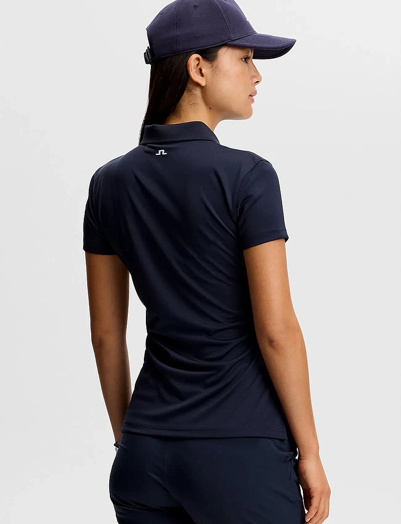 J. Lindeberg - Tour Tech Polo - toppar & t-shirts - jl navy - 3