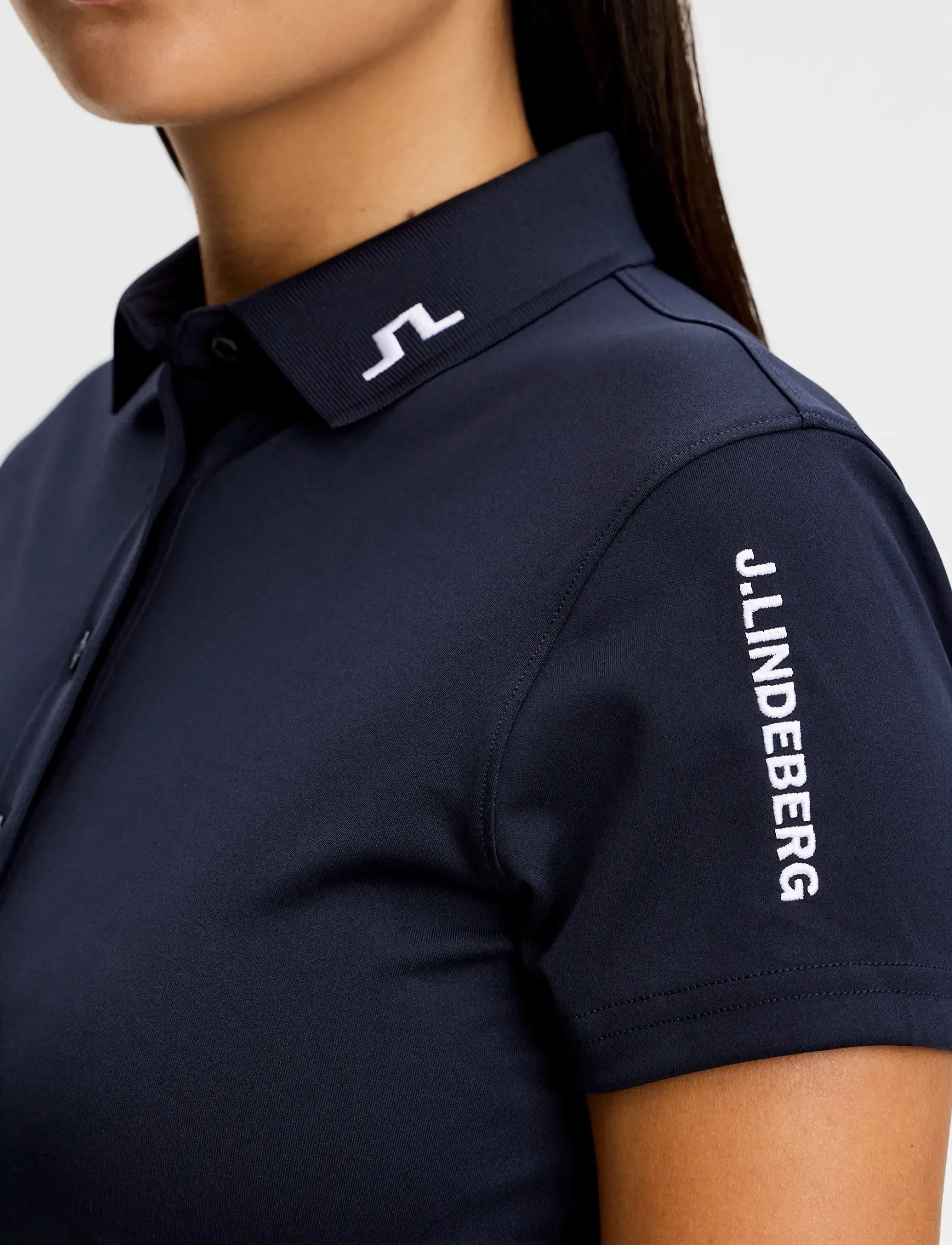 J. Lindeberg - Tour Tech Polo - alussärgid ja t-särgid - jl navy - 5