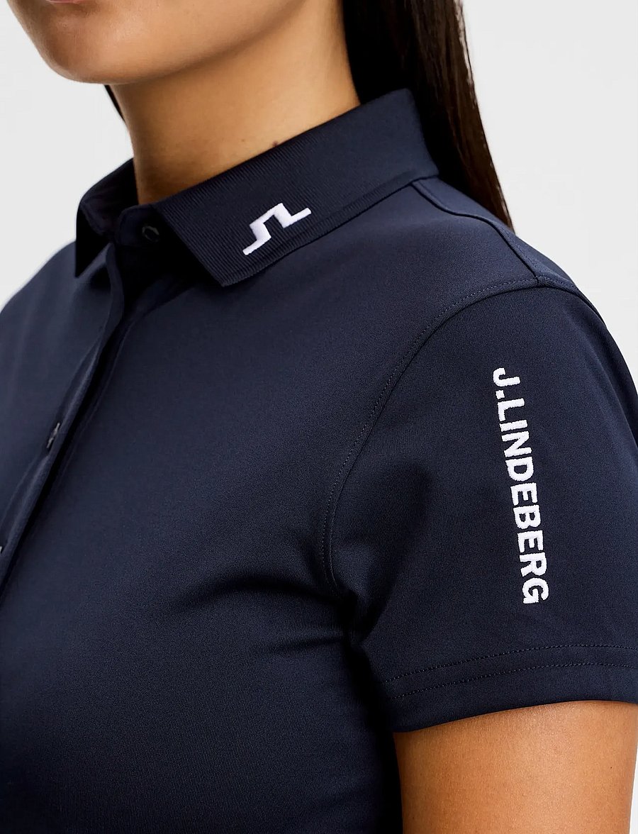 J. Lindeberg - Tour Tech Polo - alussärgid ja t-särgid - jl navy - 5