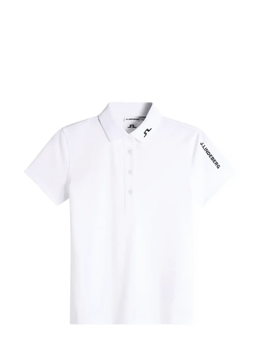 J. Lindeberg - Tour Tech Polo - topi un t-krekli - white - 1