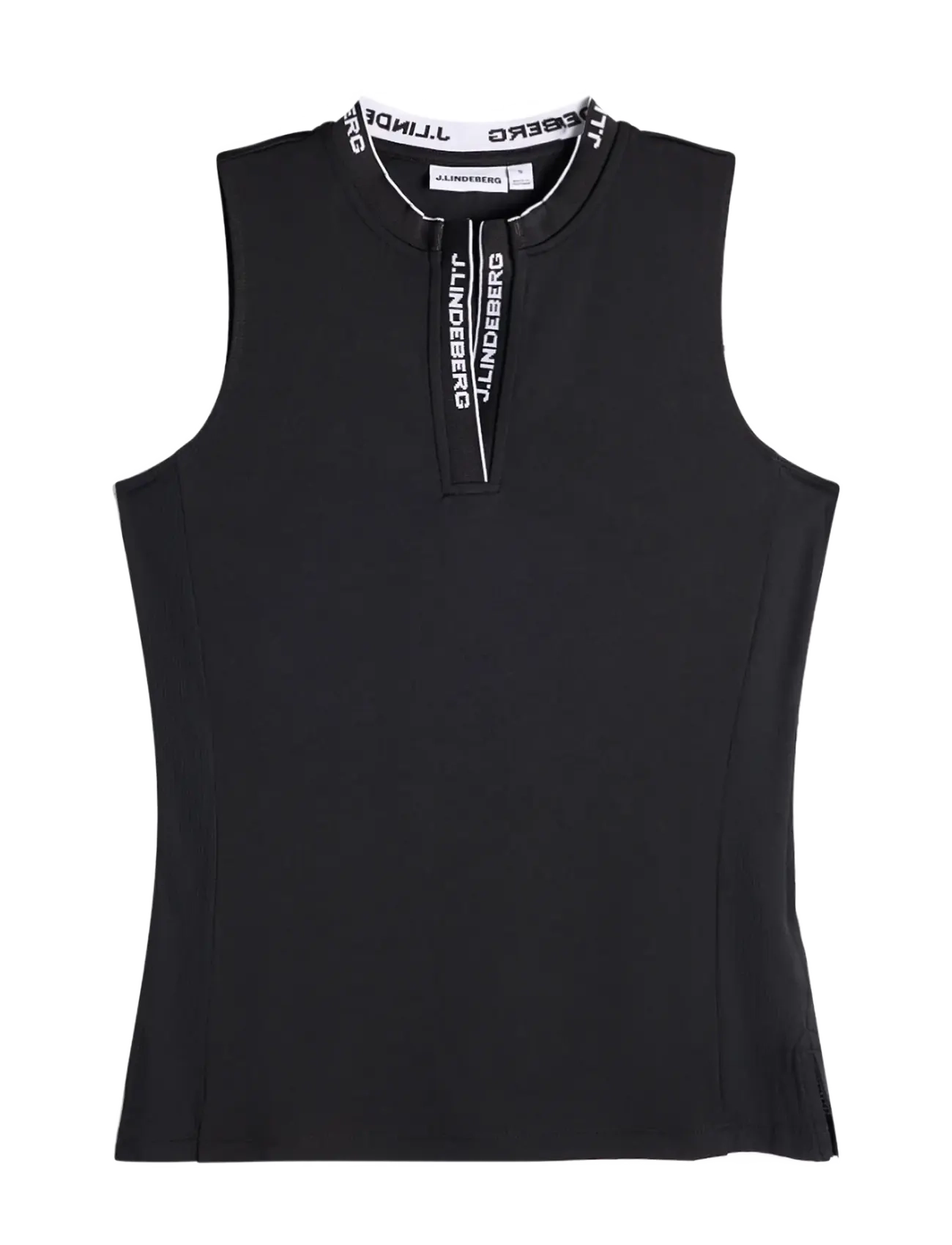 J. Lindeberg LEYA SLEEVELESS TOP - Riided - BLACK / black