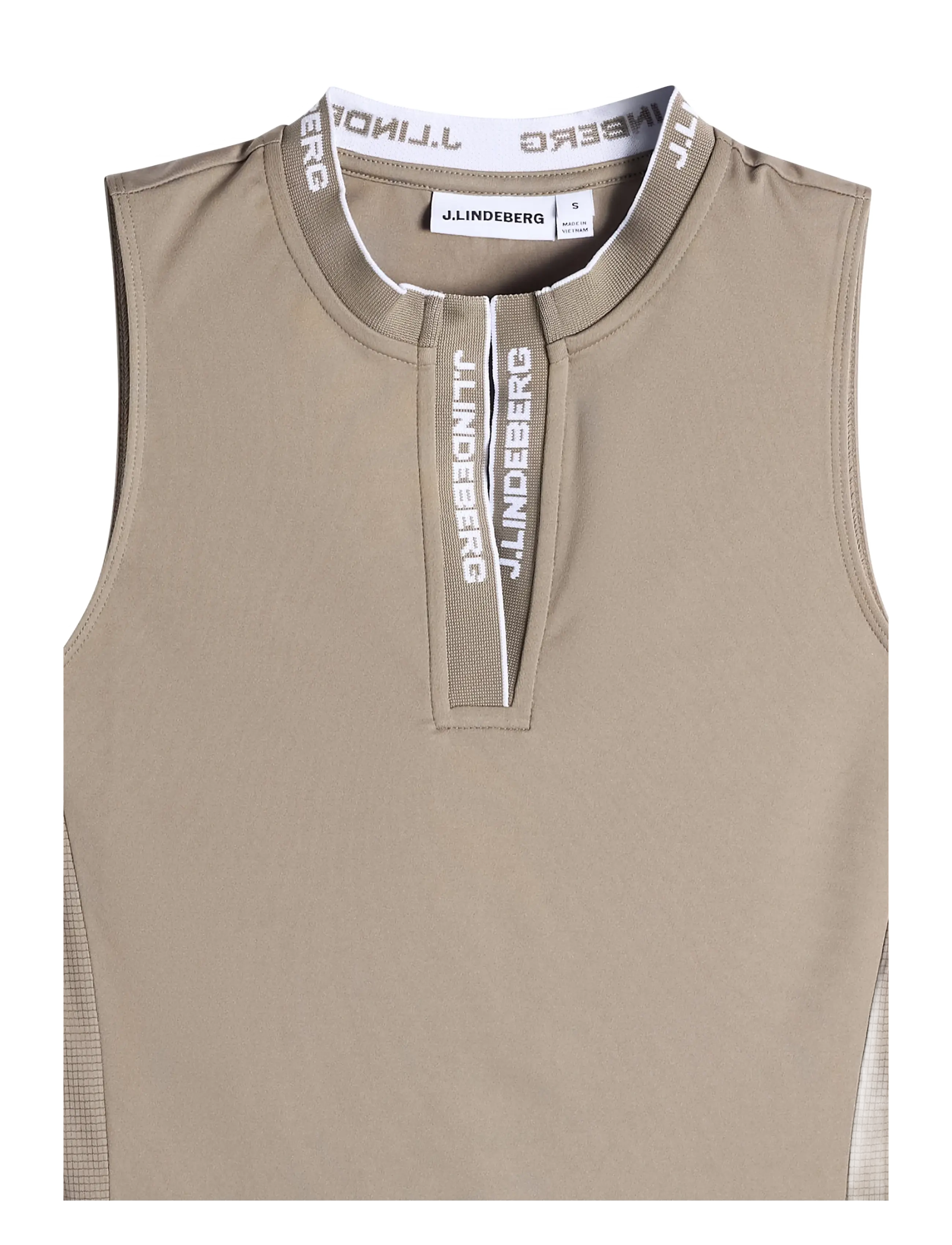 J. Lindeberg - LEYA SLEEVELESS TOP - tank tops - brindle - 2