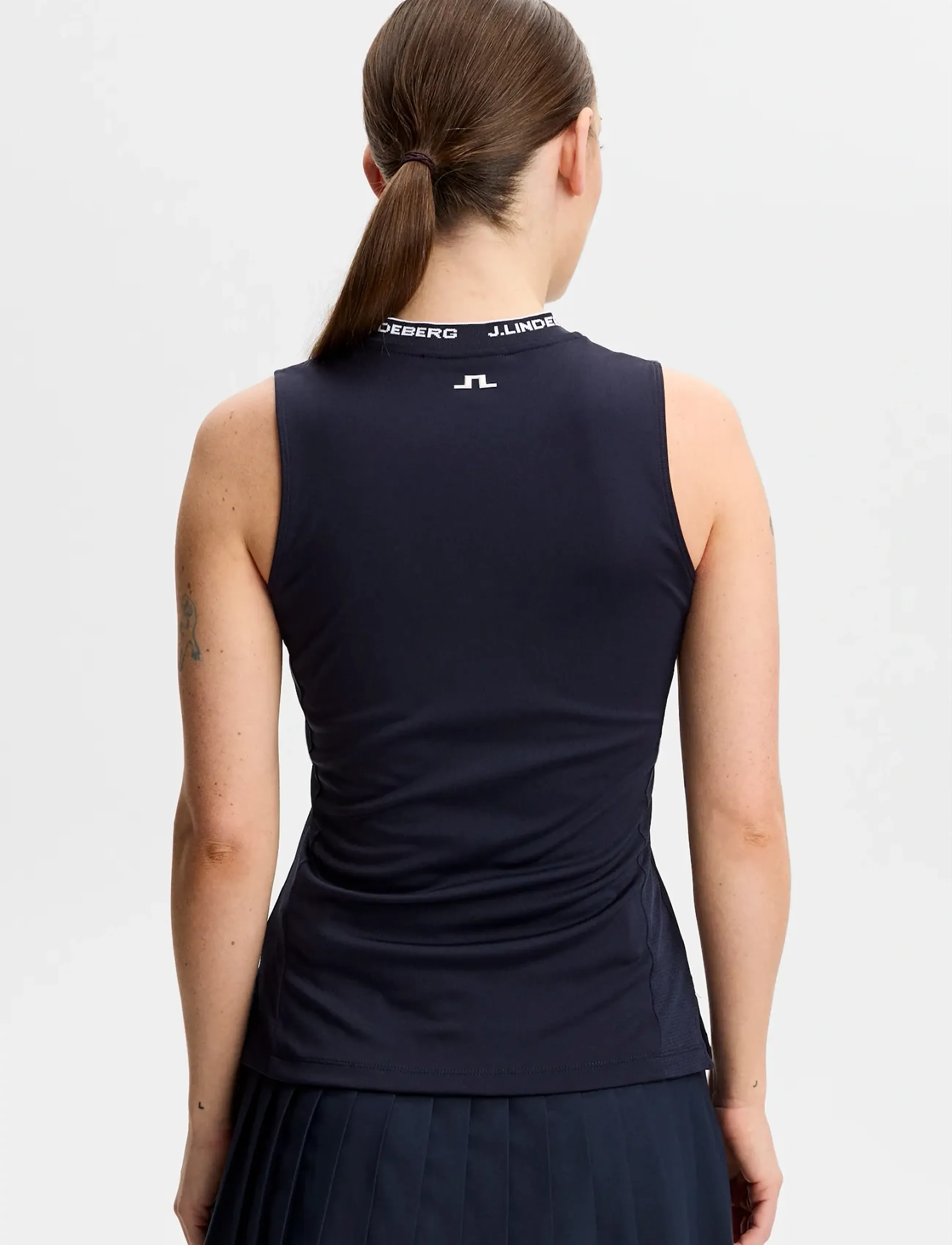 J. Lindeberg Leya Sleeveless Top linnen dam – bild 2