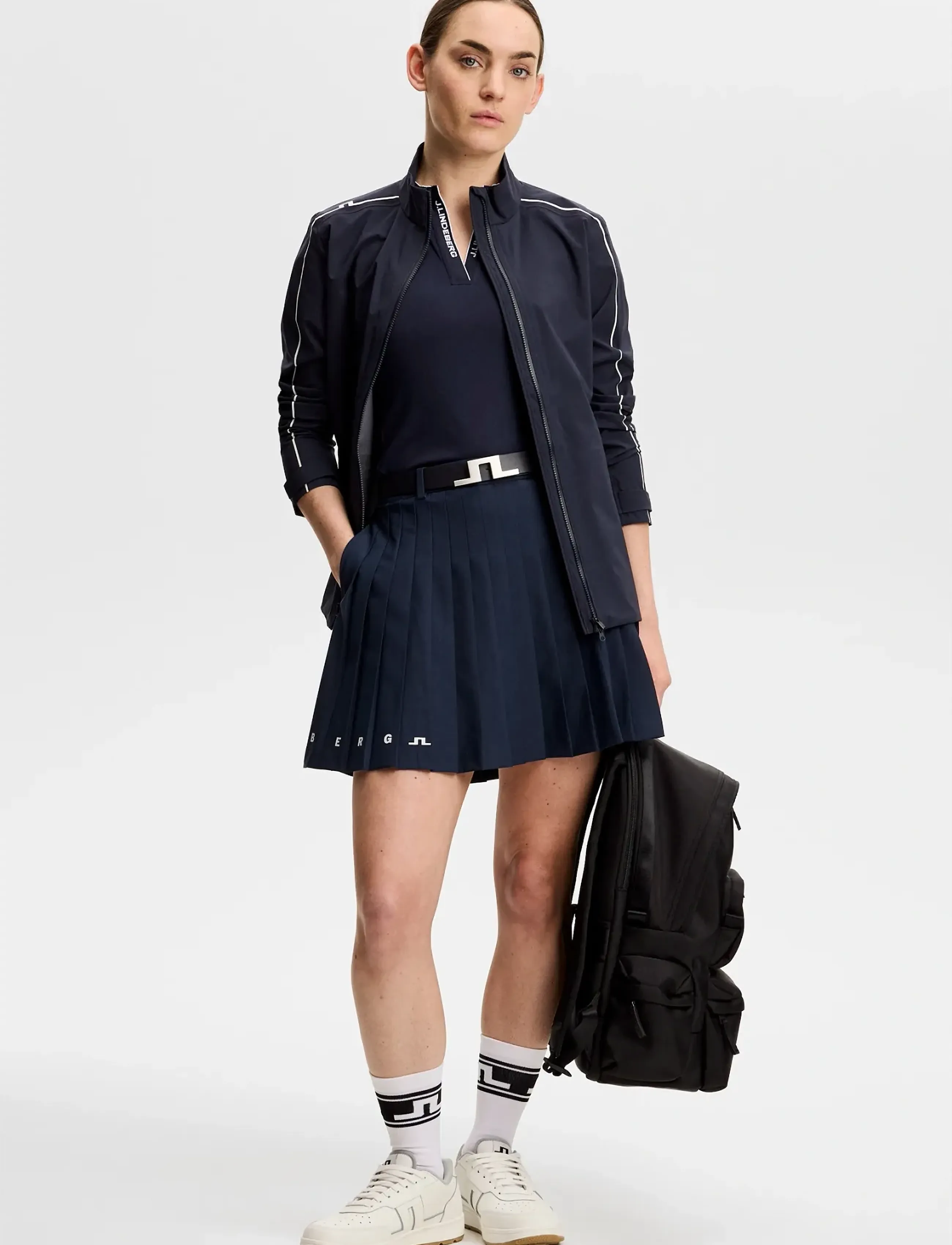 J. Lindeberg Leya Sleeveless Top linnen dam – bild 3