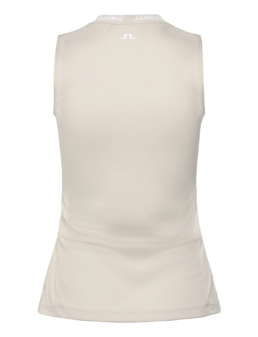J. Lindeberg - Leya Sleeveless Top - hlýrabolir - moonbeam - 2