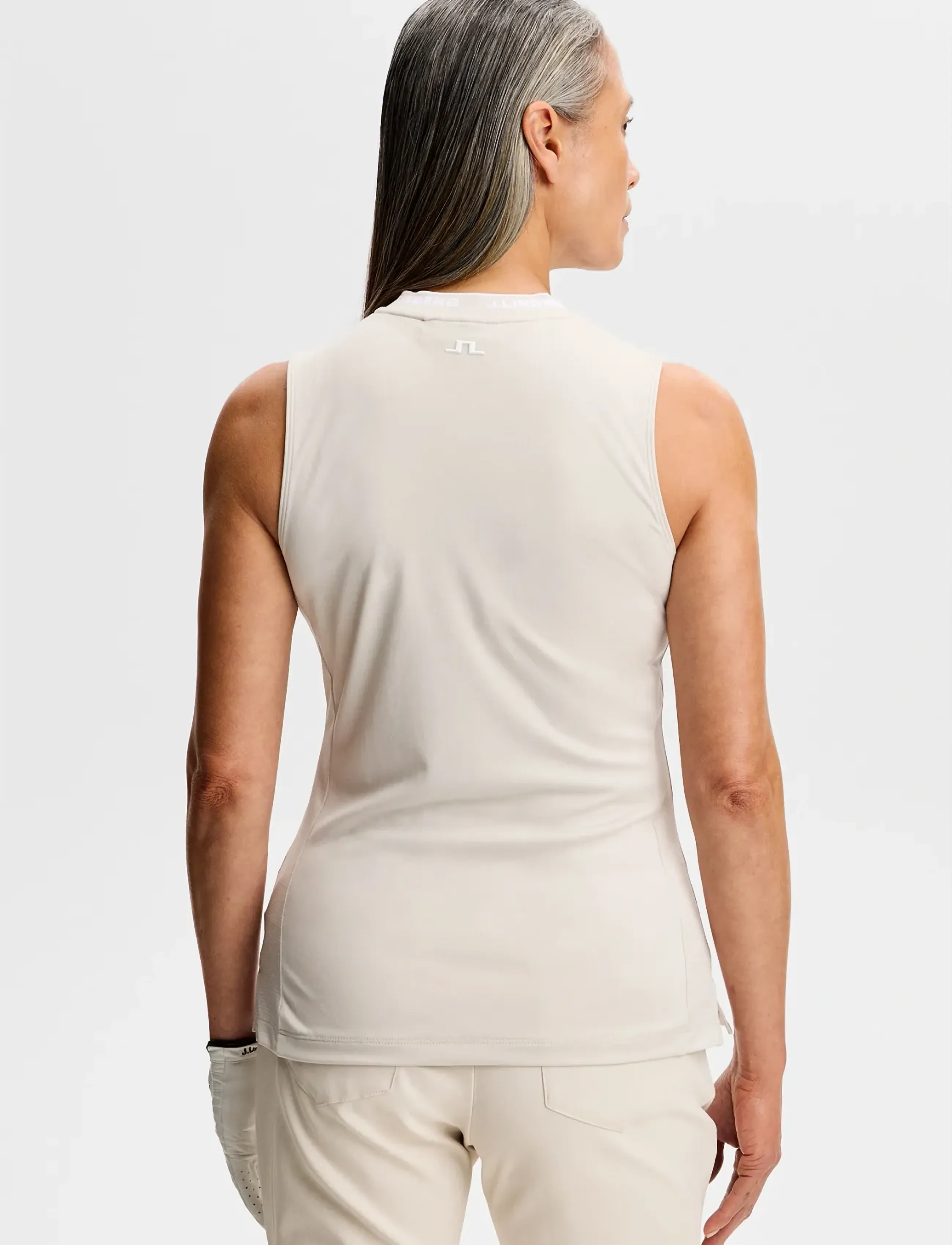 J. Lindeberg - Leya Sleeveless Top - hlýrabolir - moonbeam - 3