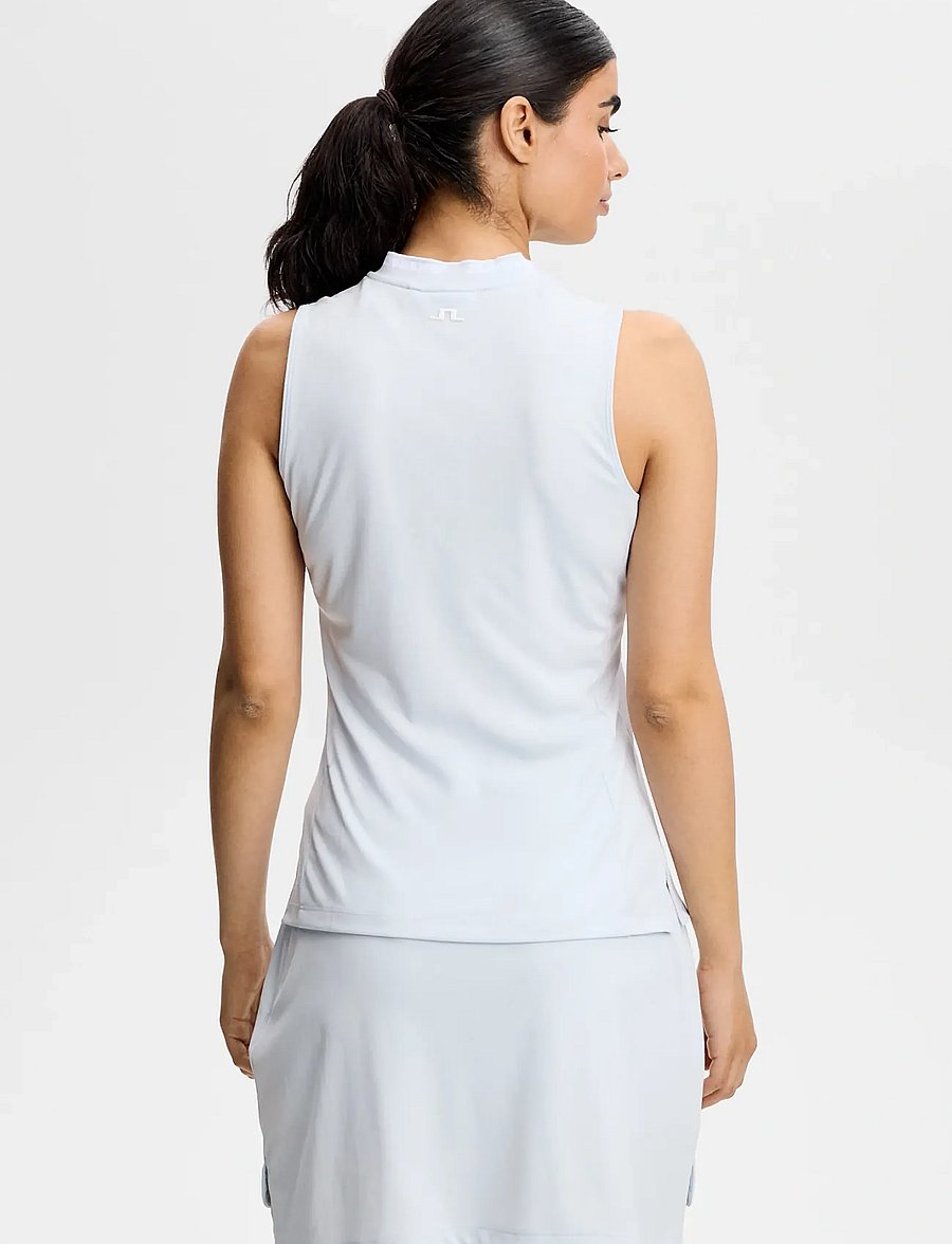 J. Lindeberg - Leya Sleeveless Top - hlýrabolir - skywriting - 2