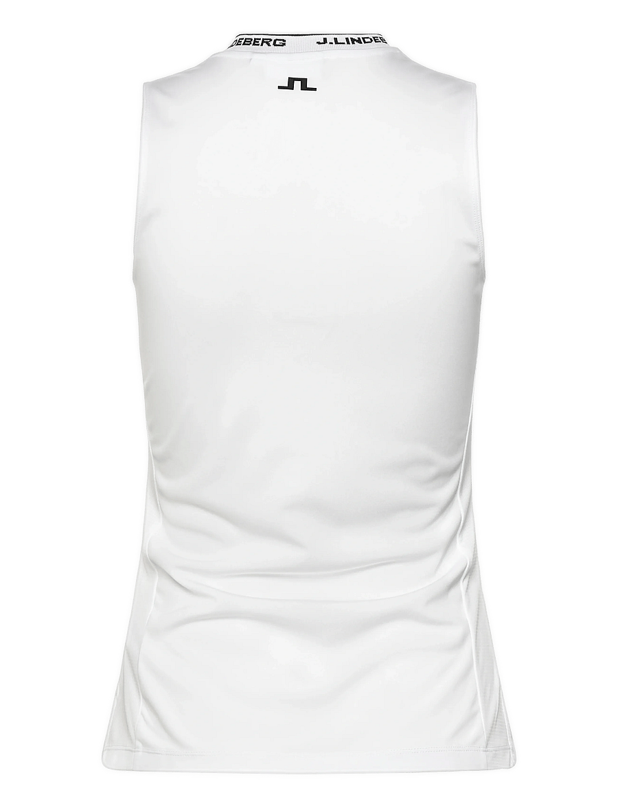 J. Lindeberg - Leya Sleeveless Top - berankoviai marškinėliai - white - 2
