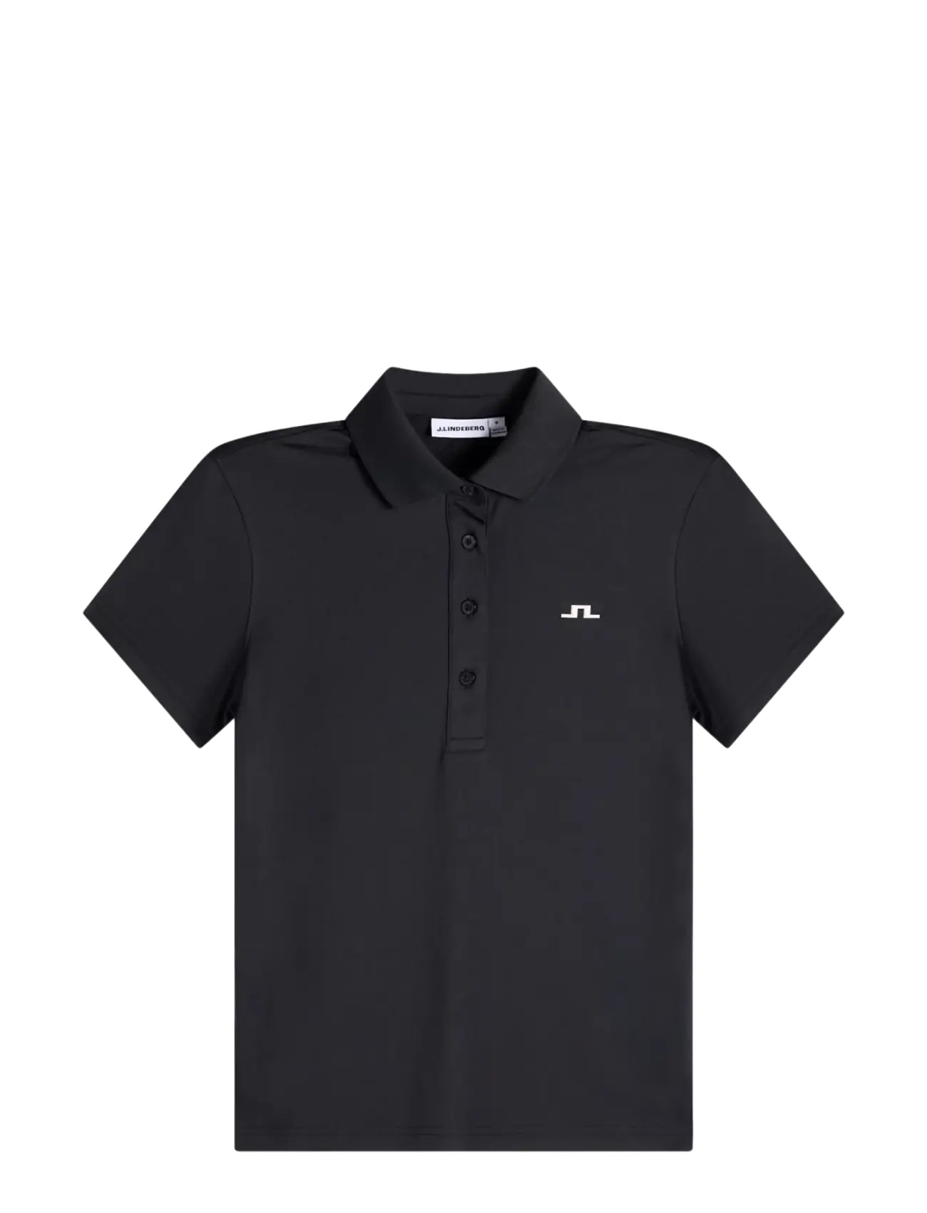 J. Lindeberg BRIDGE POLO - Kläder - BLACK / black