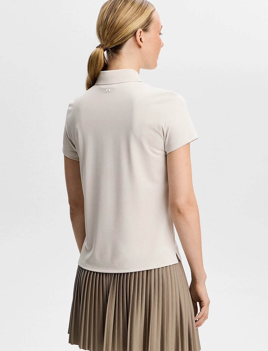 J. Lindeberg - BRIDGE POLO - oberteile & t-shirts - moonbeam - 2