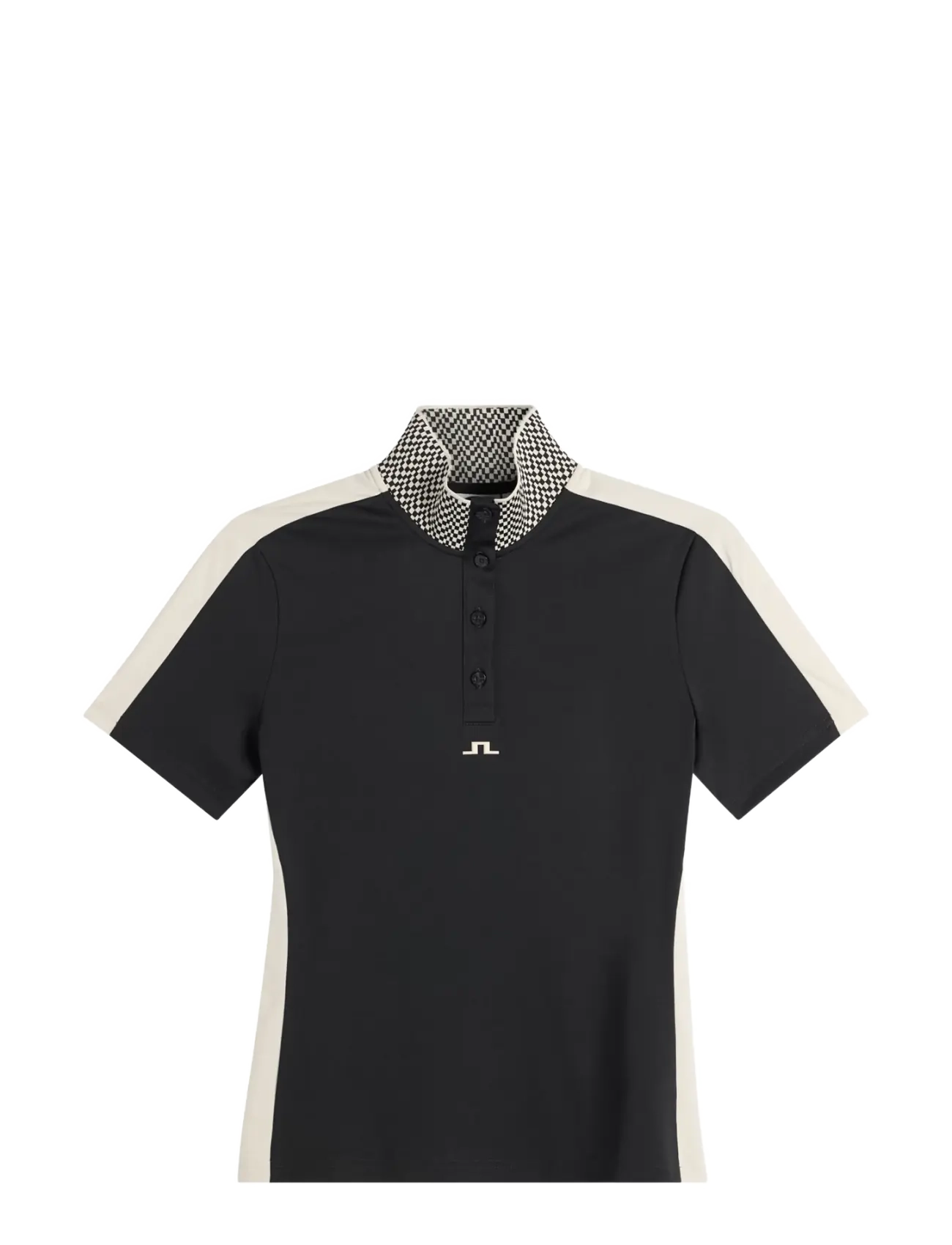 J. Lindeberg PIP POLO - Kläder - BLACK / black