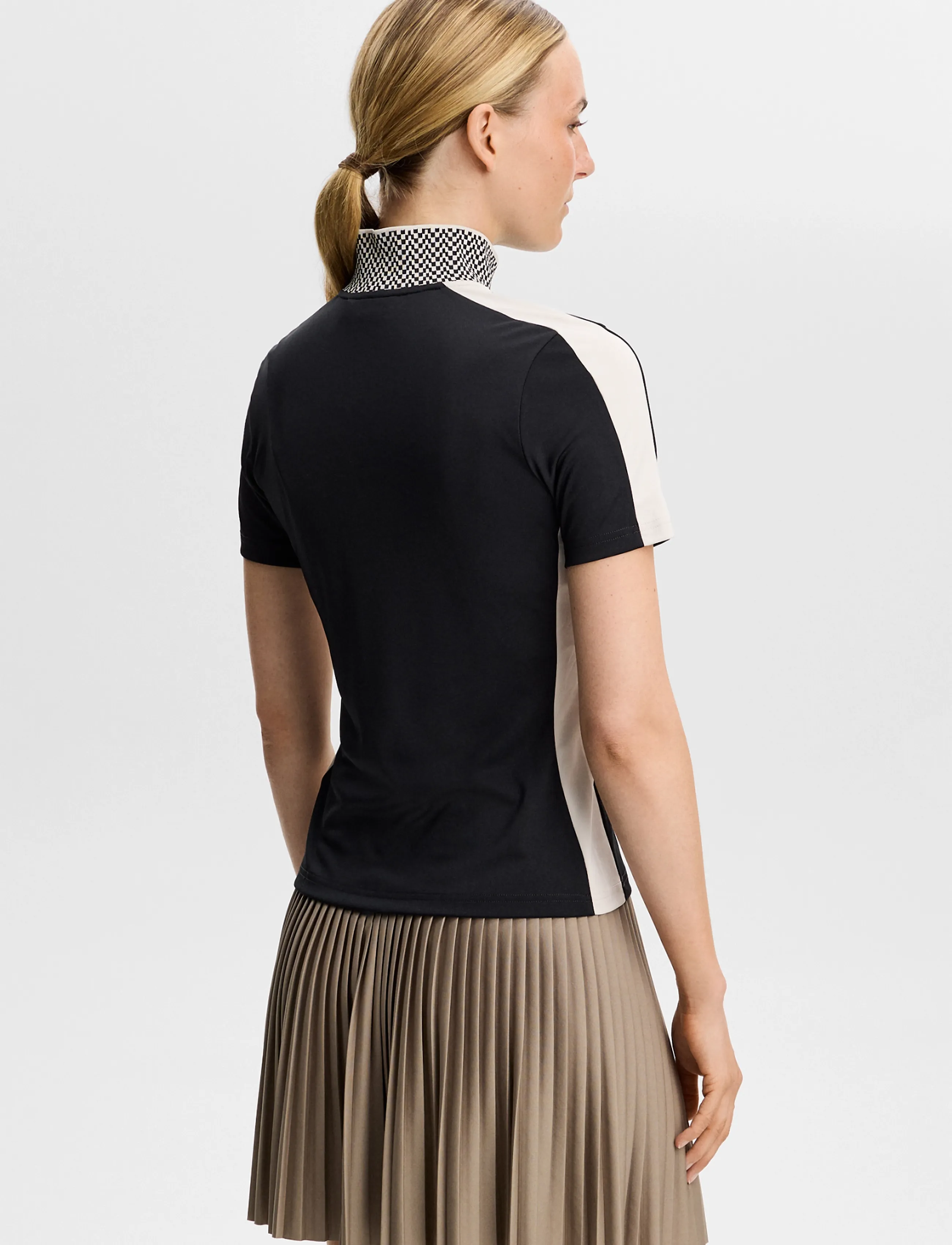 J. Lindeberg - PIP POLO - toppar & t-shirts - black - 2