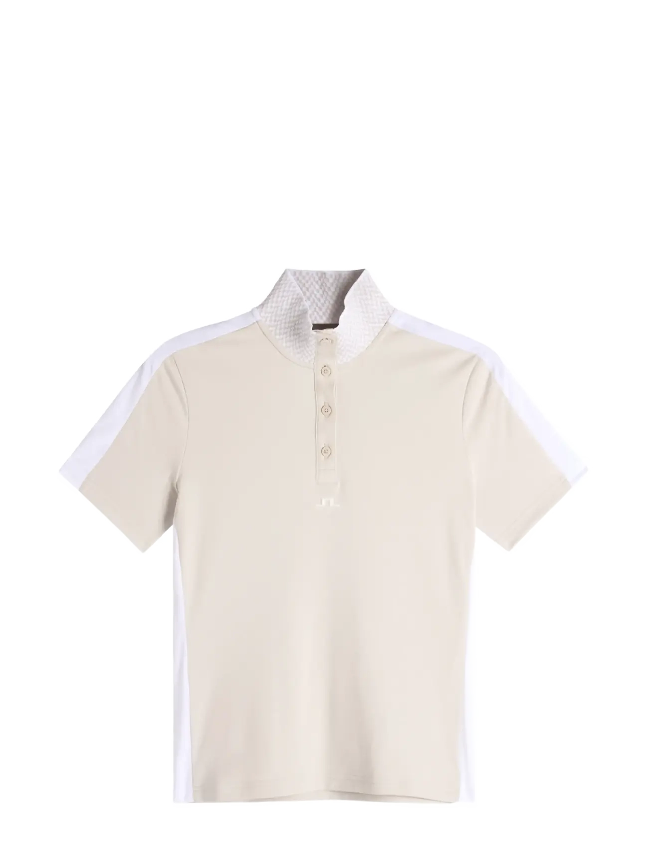 J. Lindeberg PIP POLO - Poloshirts - MOONBEAM / cream