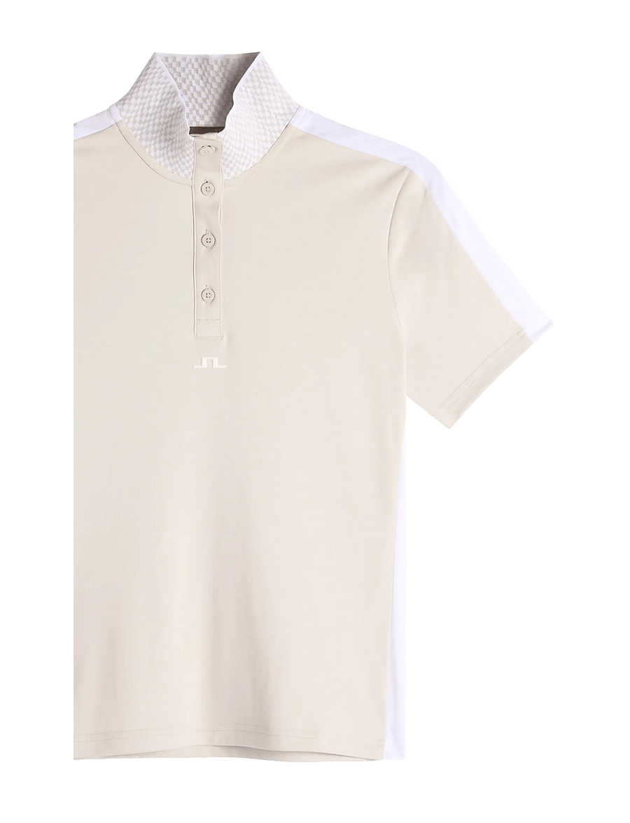 J. Lindeberg - PIP POLO - oberteile & t-shirts - moonbeam - 2