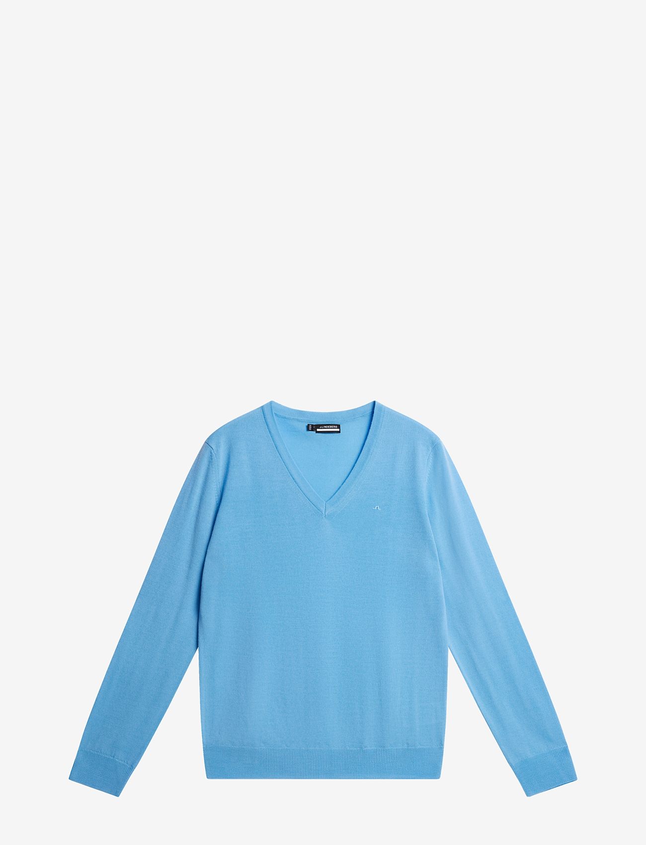 J. Lindeberg - Amaya Knitted Sweater - tröjor - little boy blue - 0