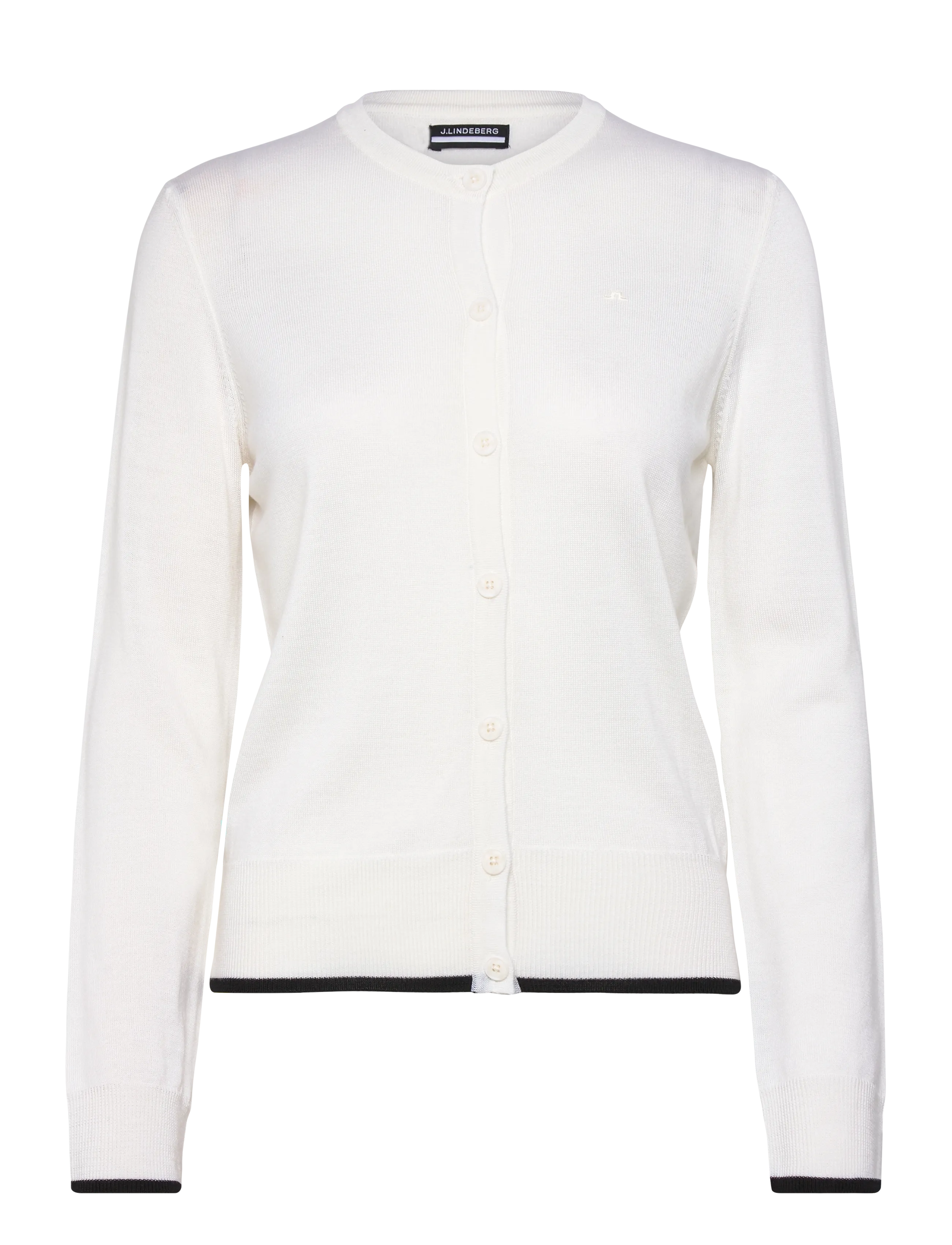 J. Lindeberg Joanna Knitted Cardigan, XS, White, Strik > Cardigans, Dame