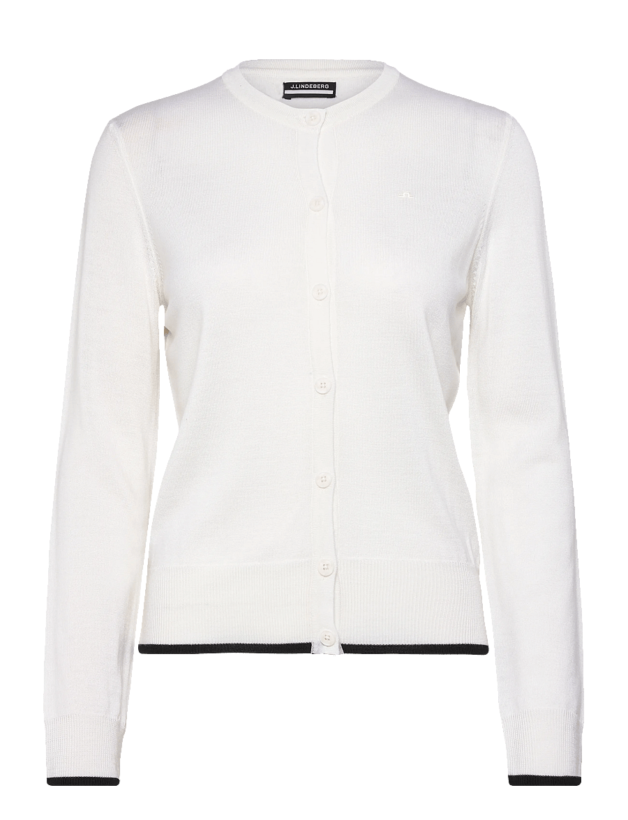J. Lindeberg - Joanna Knitted Cardigan - cardigans - white - 0