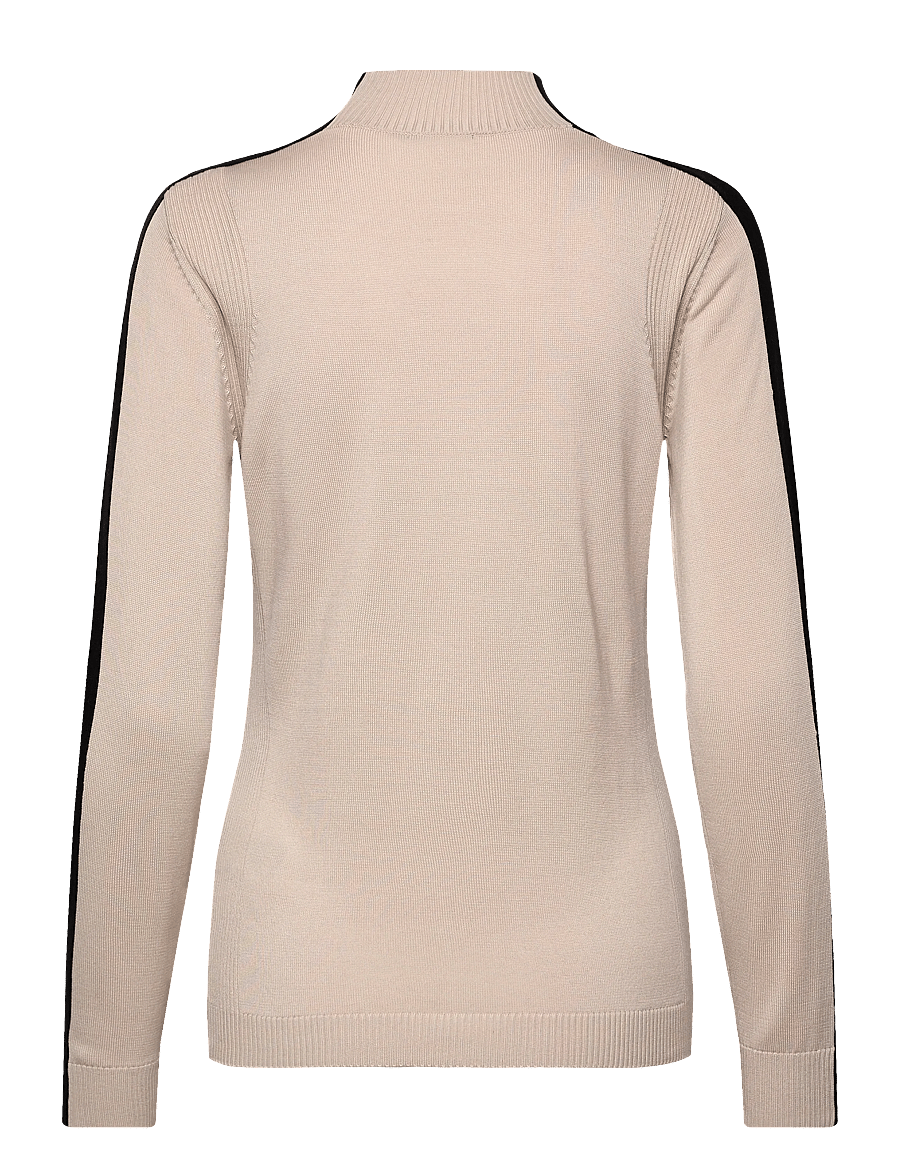 J. Lindeberg - Adeline Knitted Sweater - rullekraver - moonbeam - 2