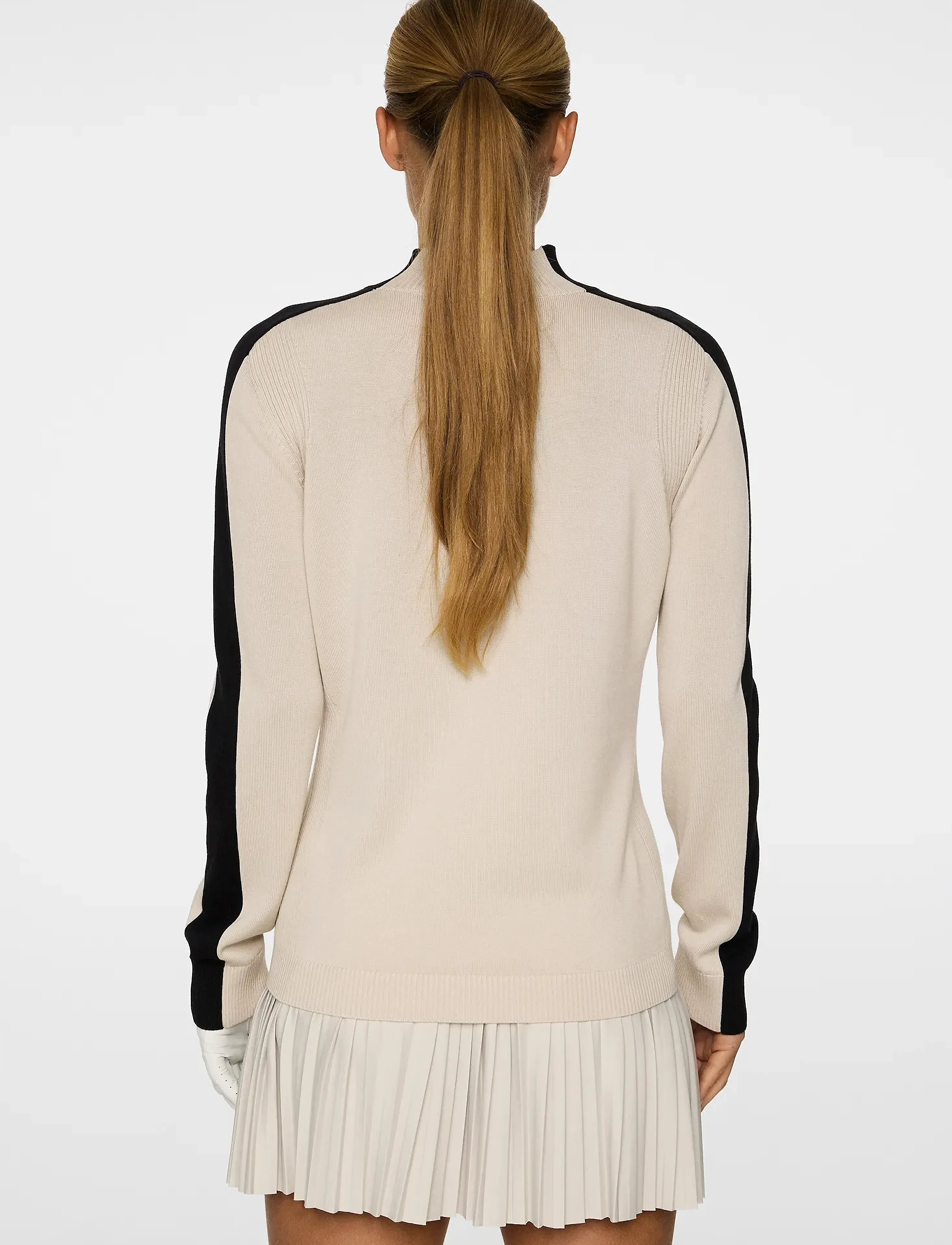 J. Lindeberg - Adeline Knitted Sweater - turtlenecks - moonbeam - 5