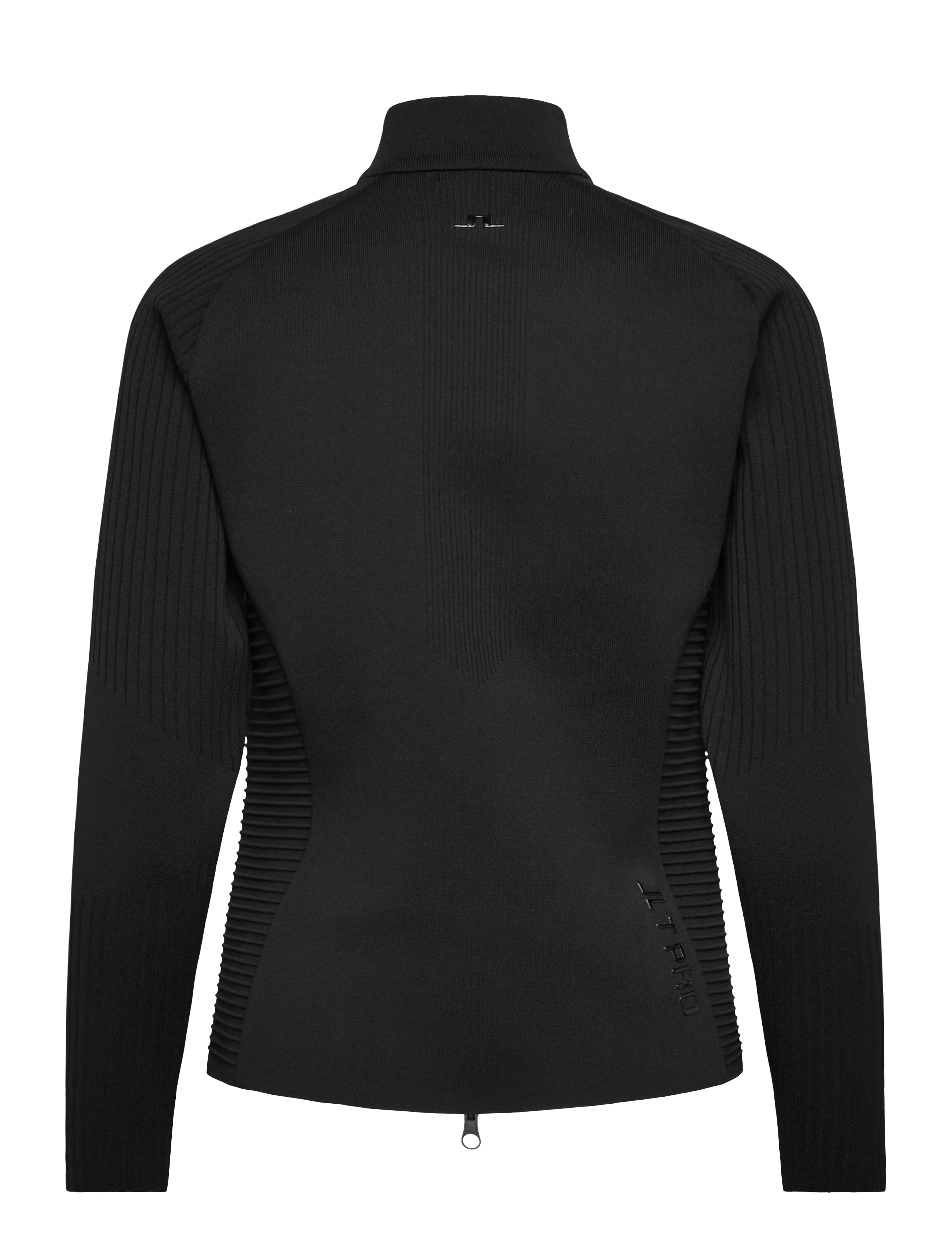 J. Lindeberg - Wendy Tech Knit Zip Sweater - black - 2