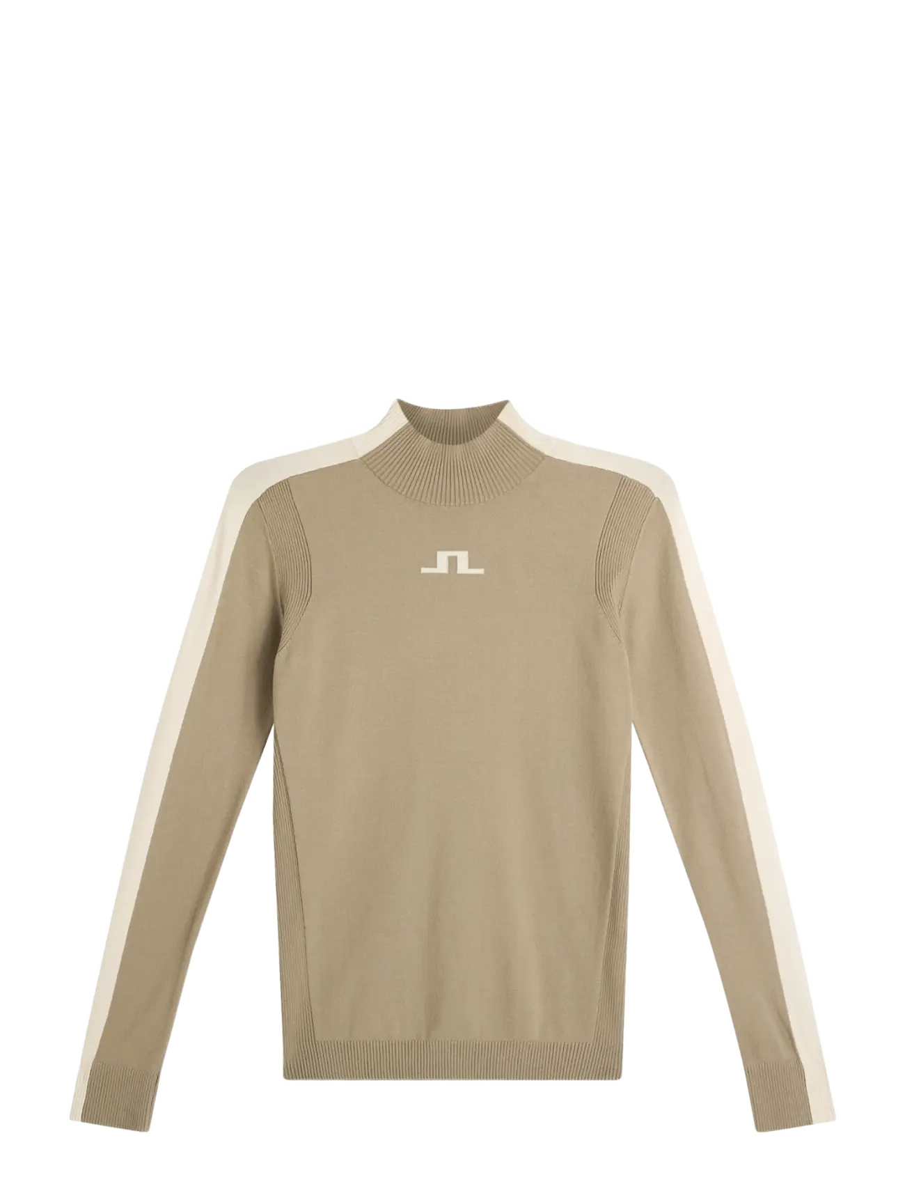 J. Lindeberg ADIA KNITTED SWEATER - Kläder - BRINDLE / beige