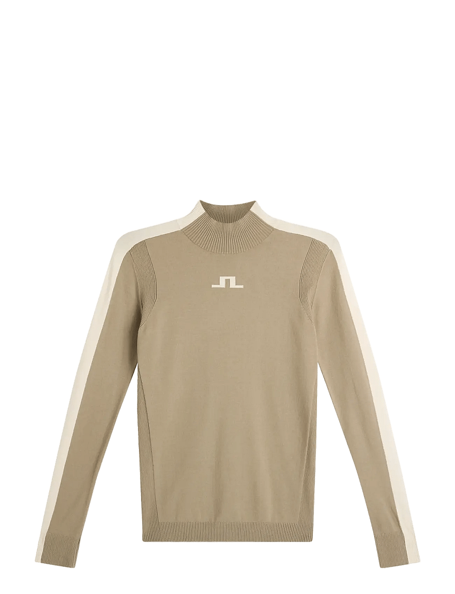 J. Lindeberg - ADIA KNITTED SWEATER - sweatshirts - brindle - 1