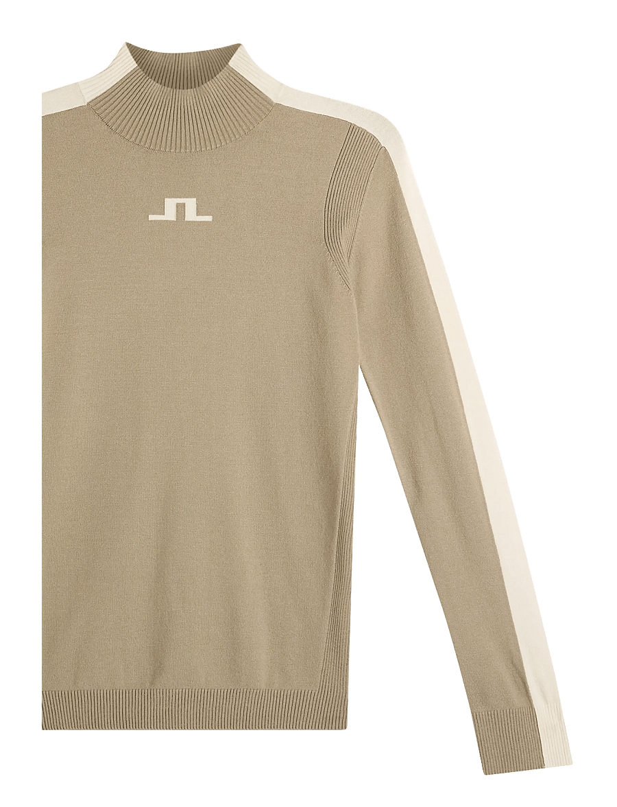 J. Lindeberg - ADIA KNITTED SWEATER - sweatshirts - brindle - 2