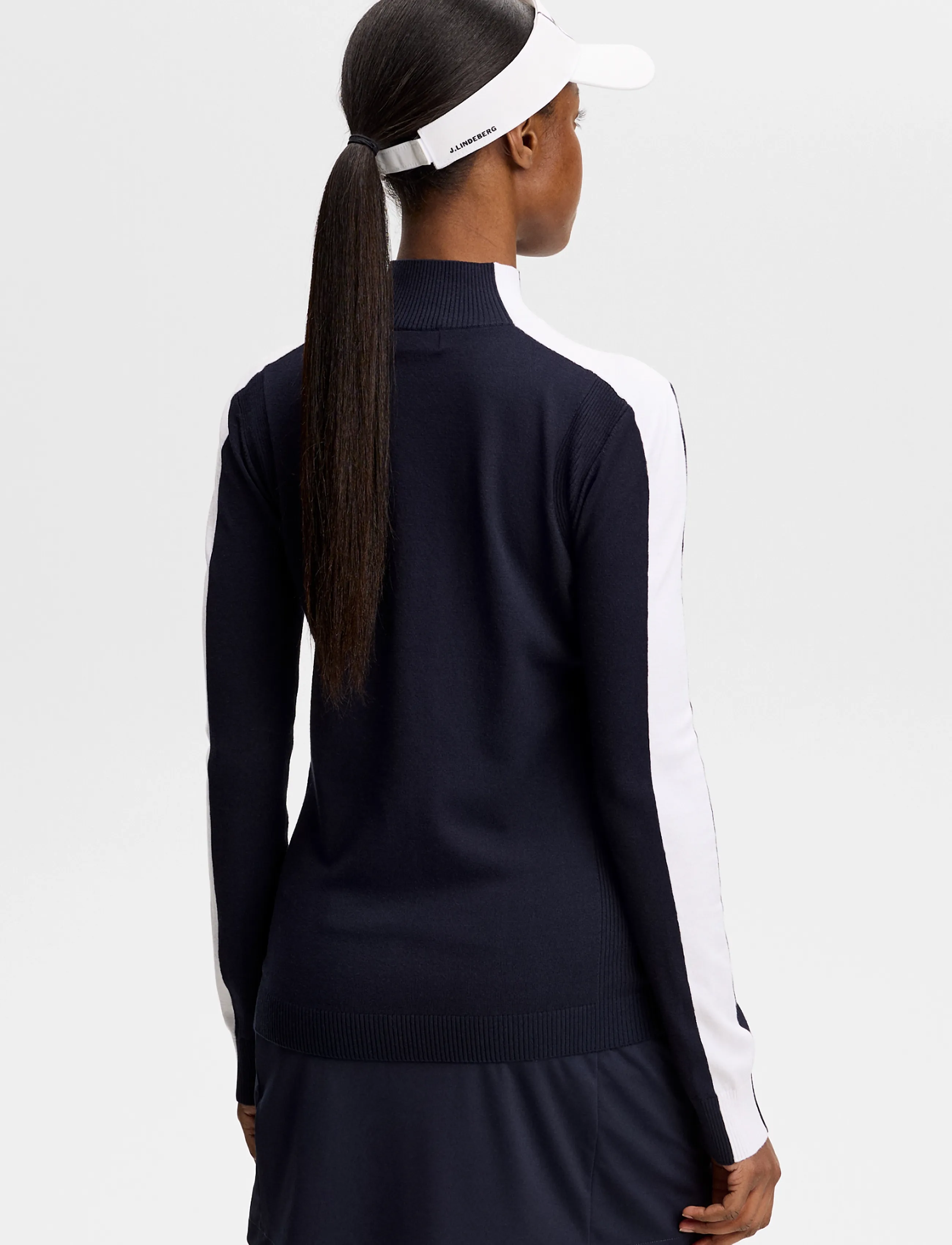 J. Lindeberg - ADIA KNITTED SWEATER - sweatshirts - jl navy - 2