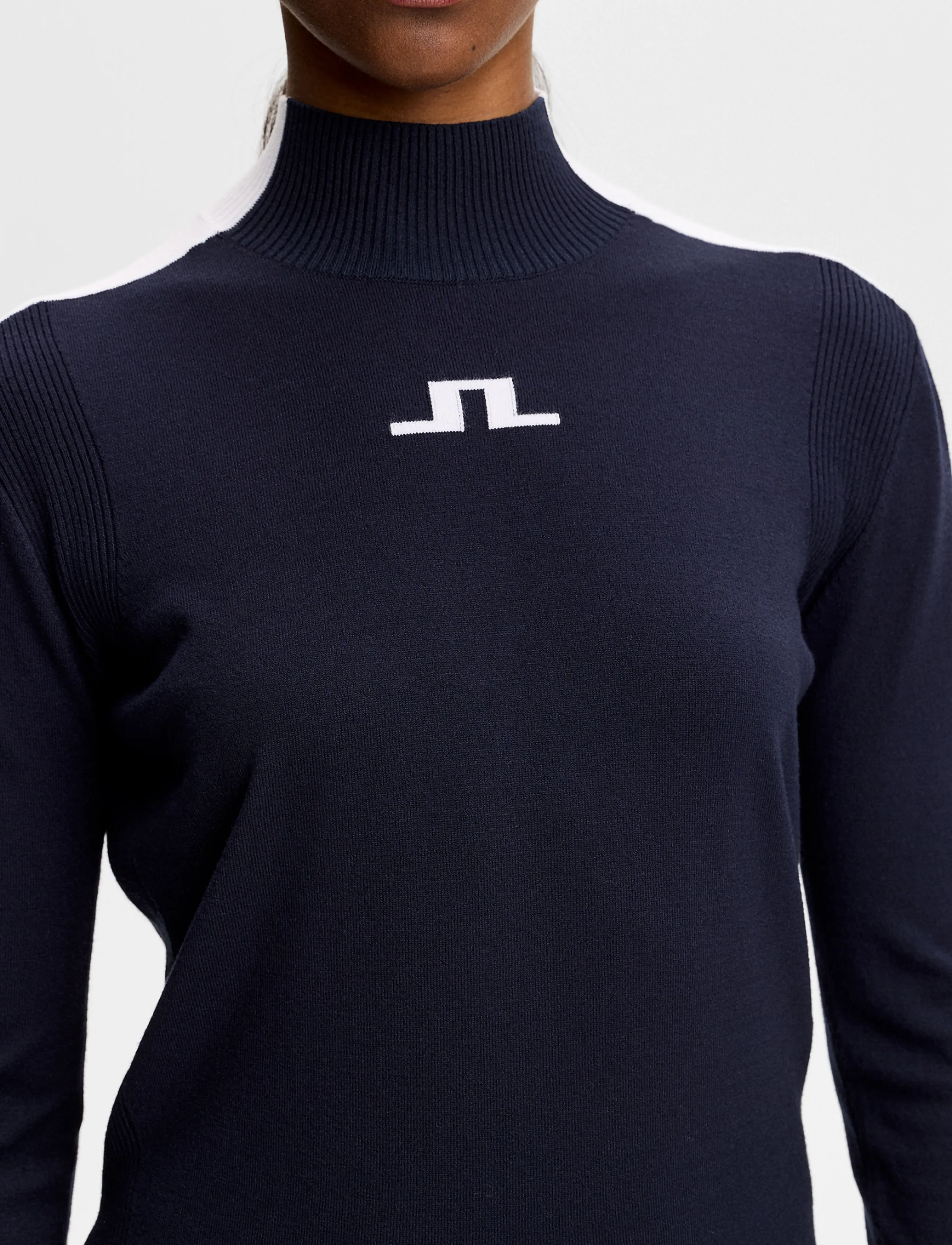 J. Lindeberg - ADIA KNITTED SWEATER - sweatshirts - jl navy - 4