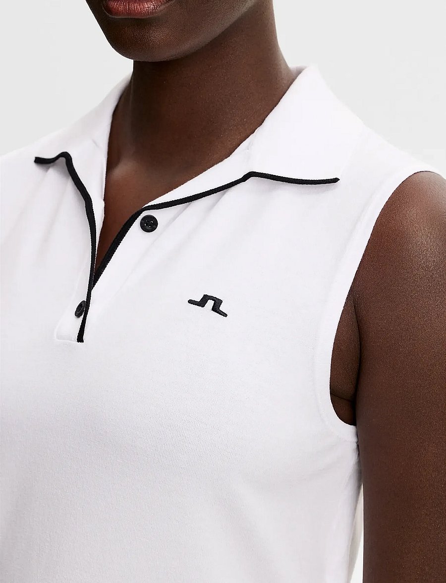 J. Lindeberg - 30Y Becca Knit Polo - oberteile & t-shirts - black - 3