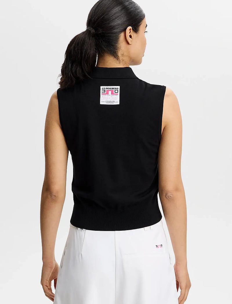 J. Lindeberg - 30Y Becca Knit Polo - toppe & t-shirts - white - 2