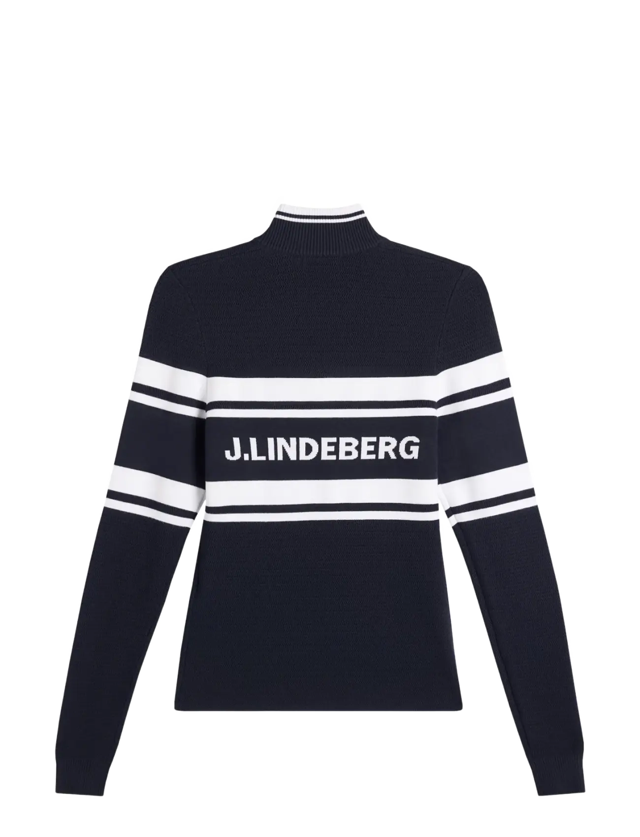 J. Lindeberg - ARIADNE KNIT QUARTER ZIP - dressipluusid ja pusad - jl navy - 2