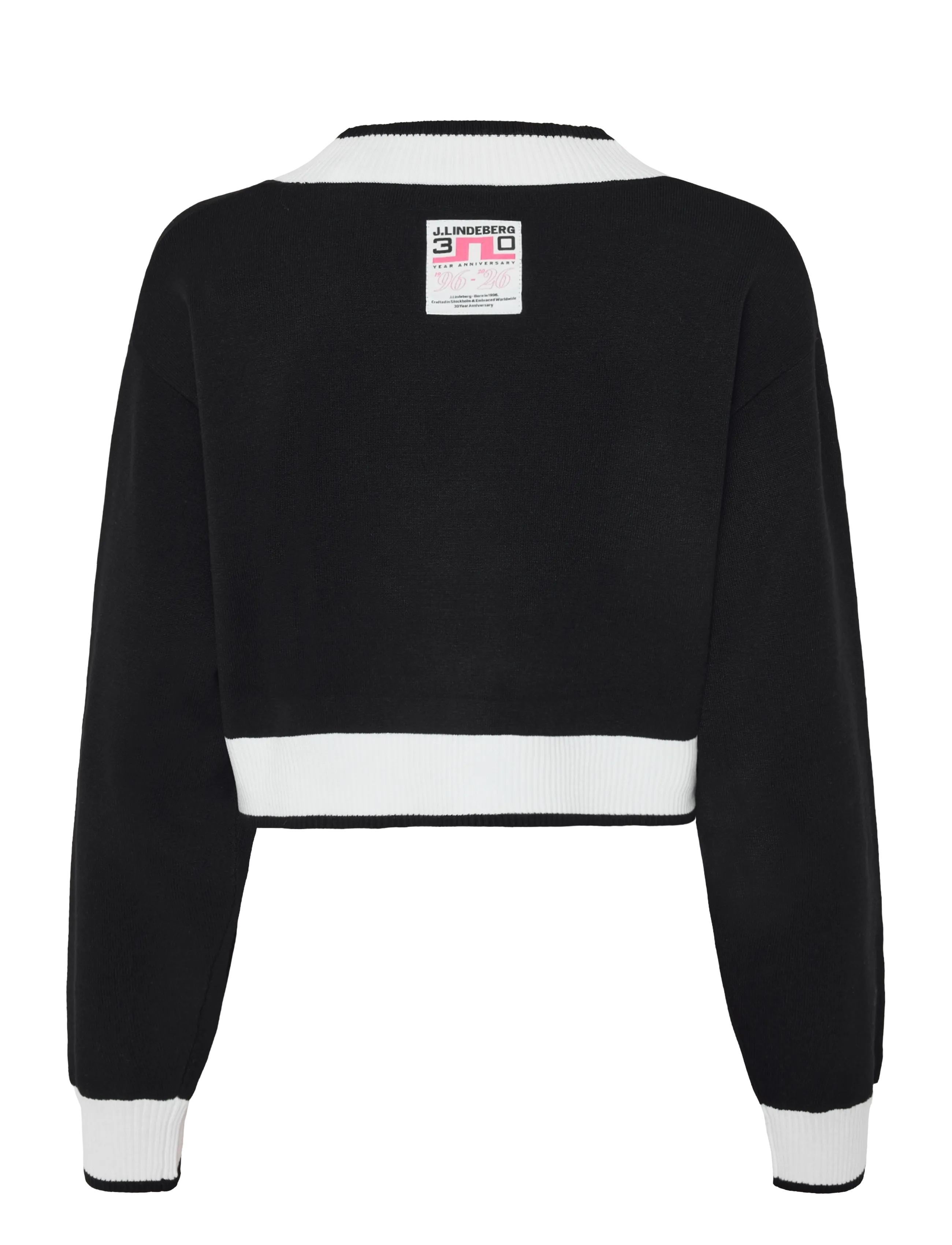J. Lindeberg - 30Y Nicole Cropped Cardigan - black - 2