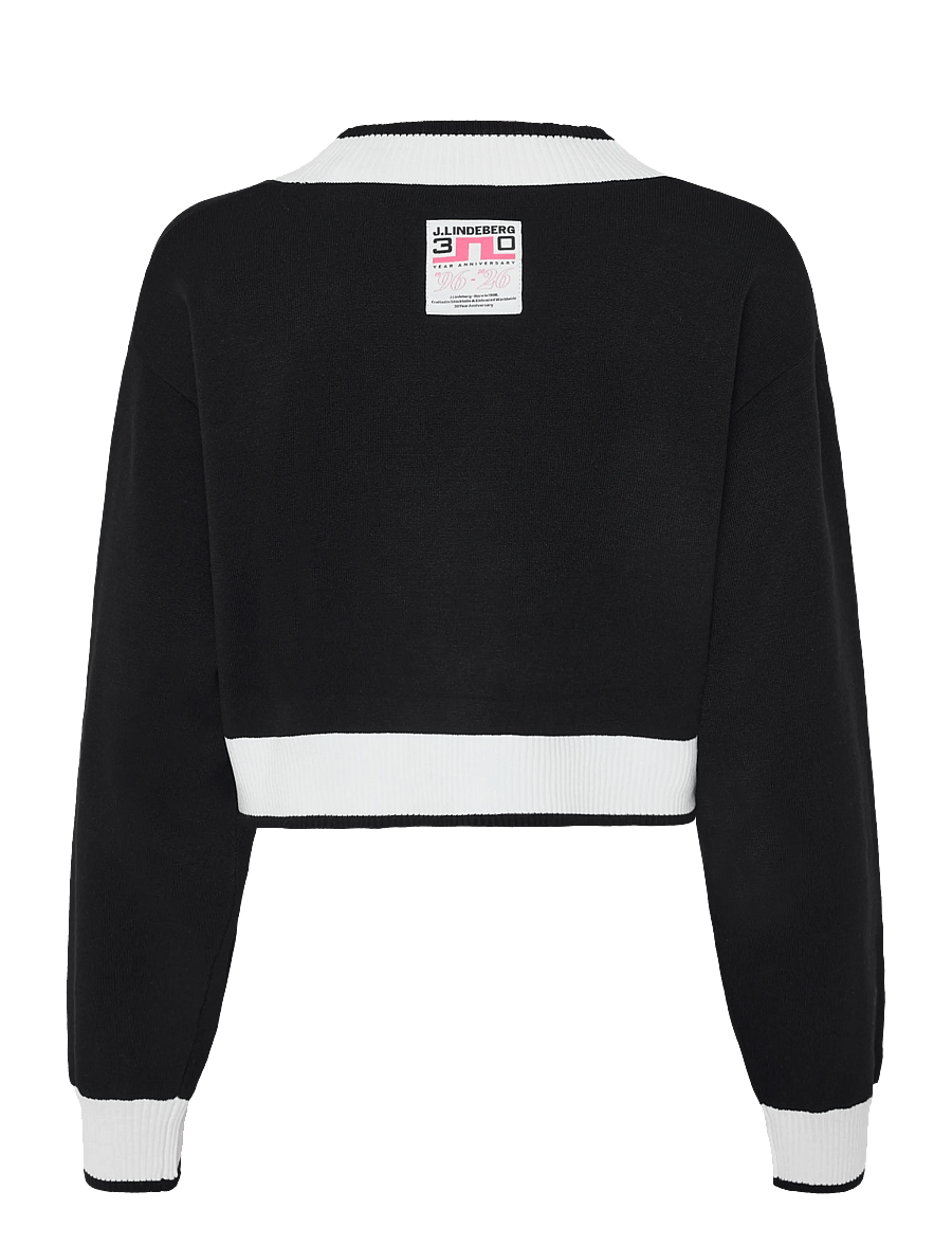J. Lindeberg - 30Y Nicole Cropped Cardigan - black - 2