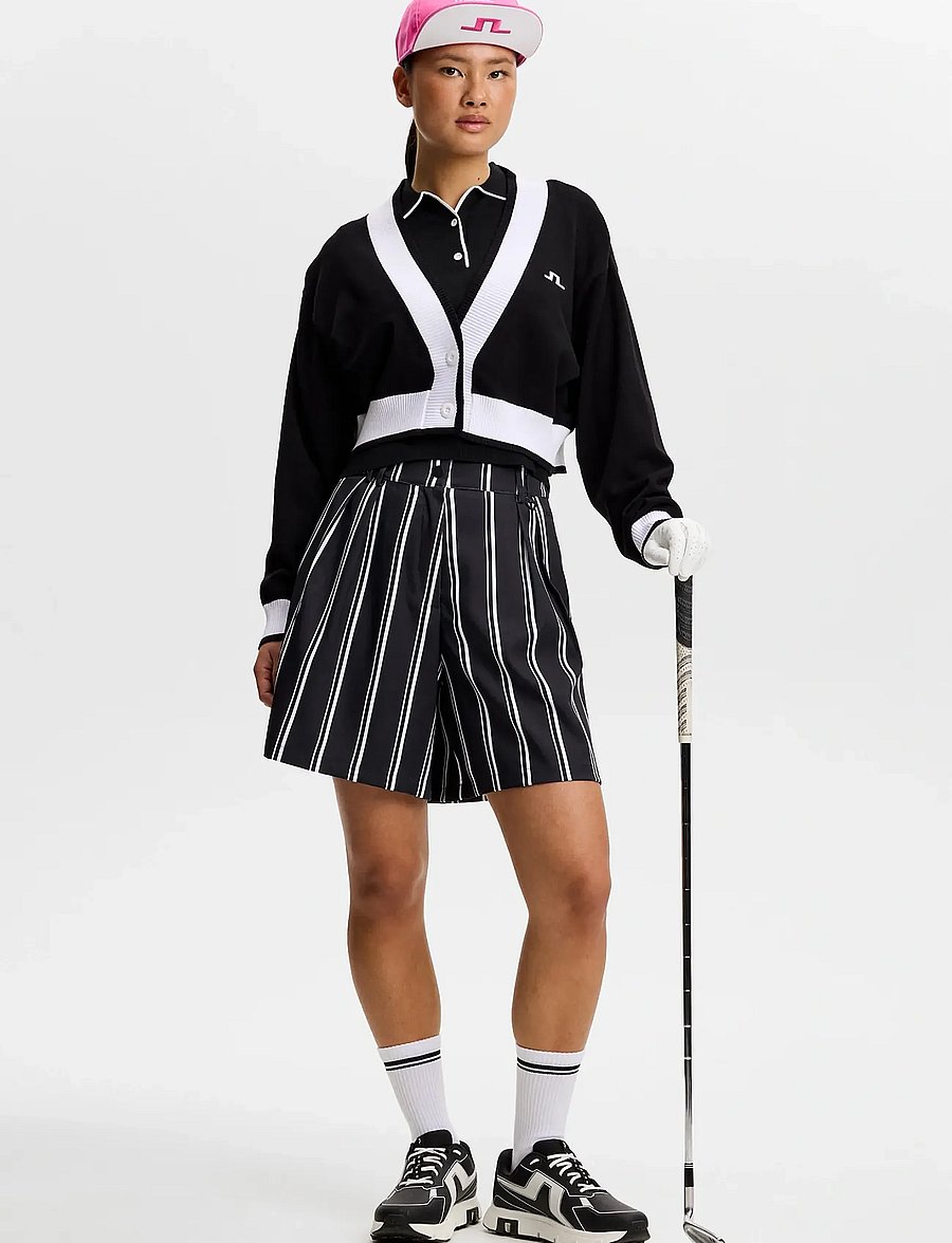 J. Lindeberg - 30Y Nicole Cropped Cardigan - black - 0