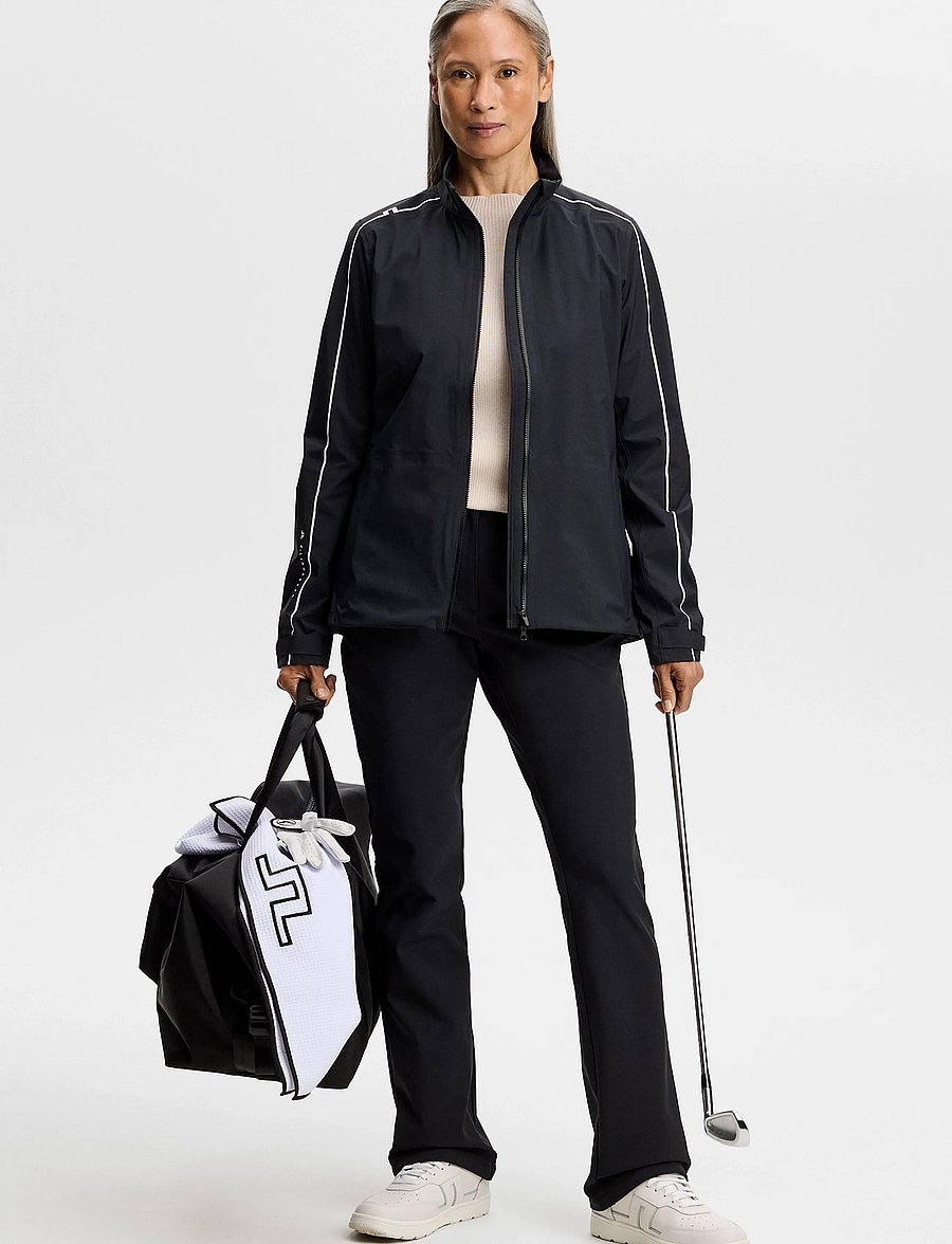 J. Lindeberg - BRYN RAIN JACKET - golf-jacken - black - 3