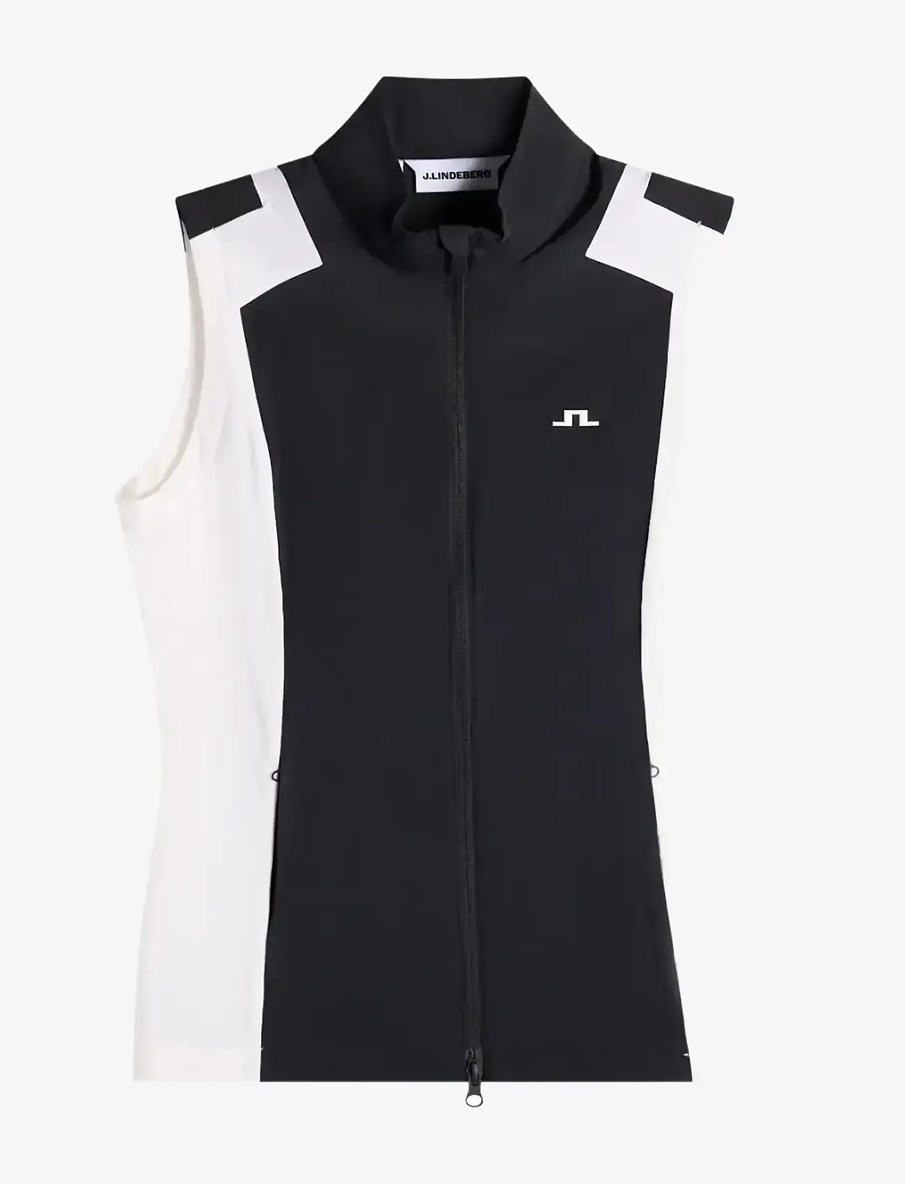 J. Lindeberg - Brooks Zip Packable Vest - outdoor - black - 1