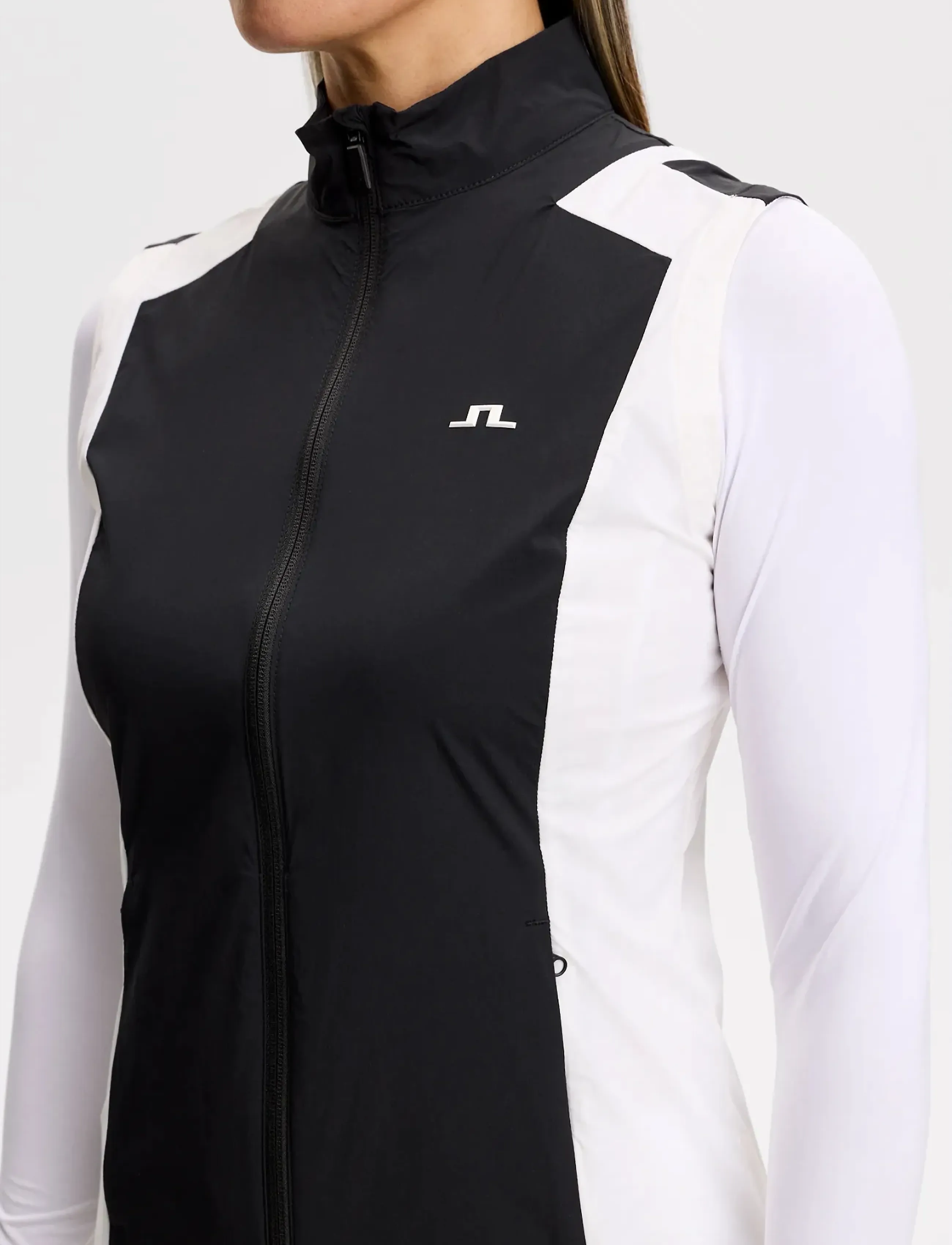 J. Lindeberg - Brooks Zip Vest - Õueriided - black - 4