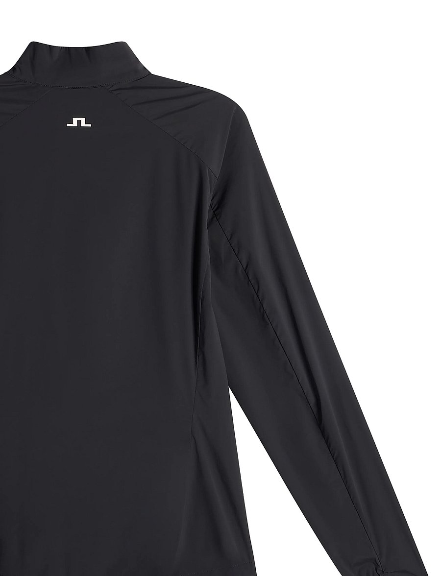 J. Lindeberg - TOUR TECH PACKABLE JACKET - golftakit - black - 2