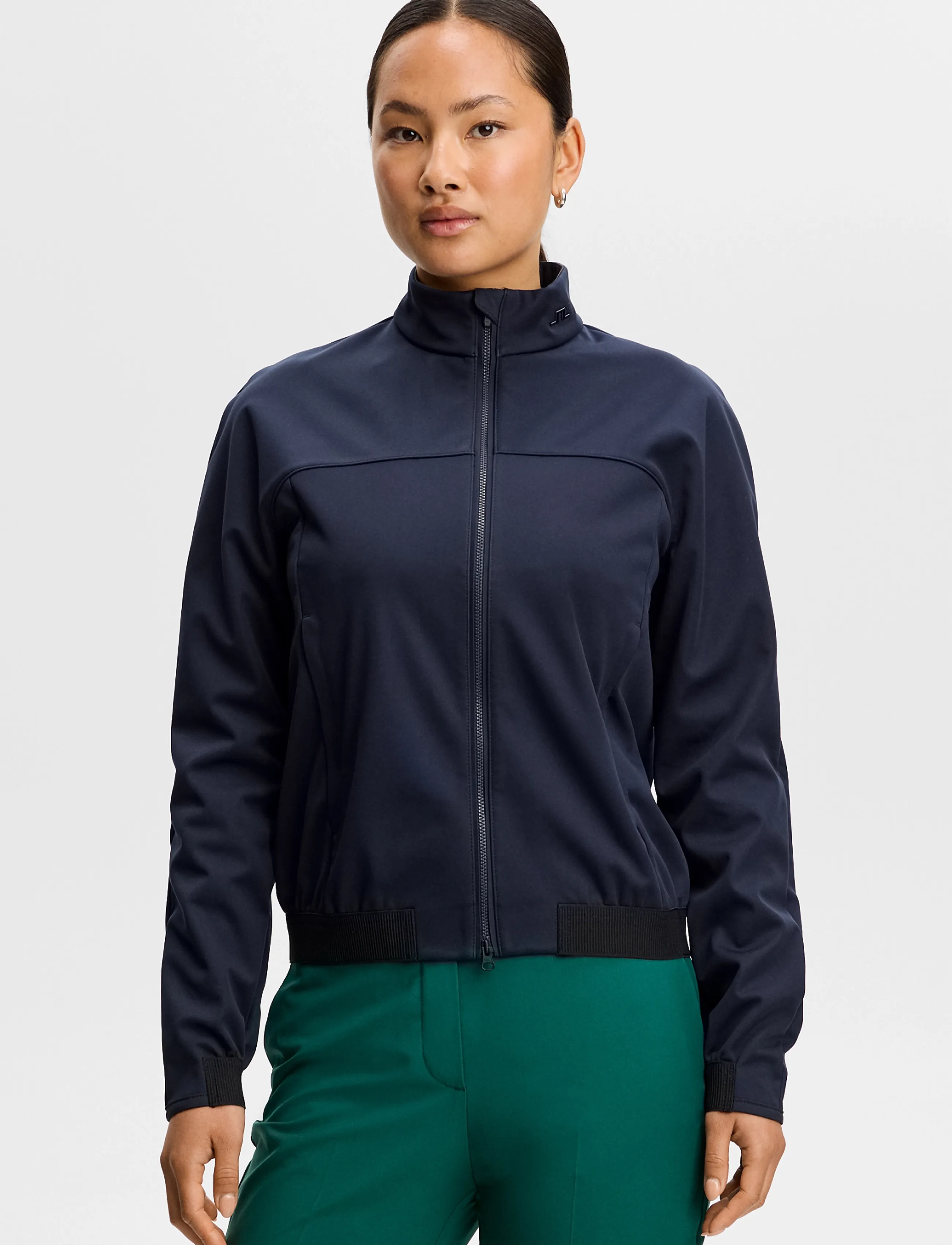 J. Lindeberg Jolly Softshell Jacket, M, Sport Jackets, Marineblau - Golf Frauen