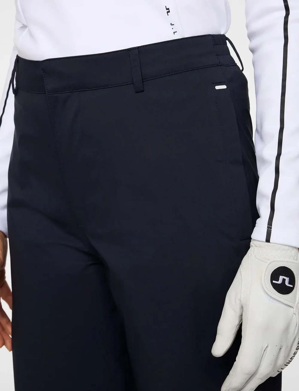 J. Lindeberg - Bryn Rain Pants - golfhousut - jl navy - 5