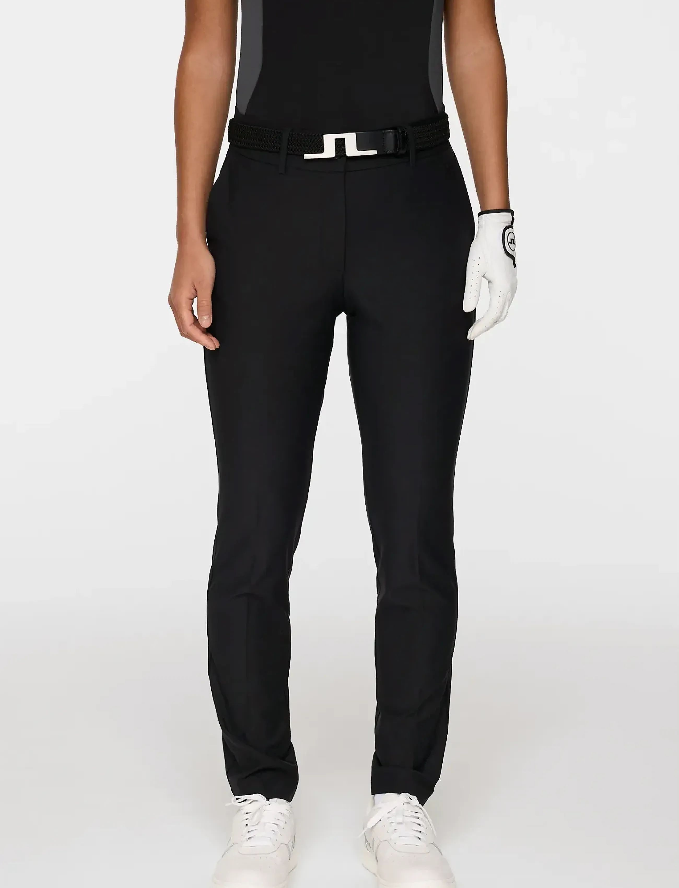 J. Lindeberg Pinja Pant, 25, Black, Sport Pants > Sport Golf Pants, Dame