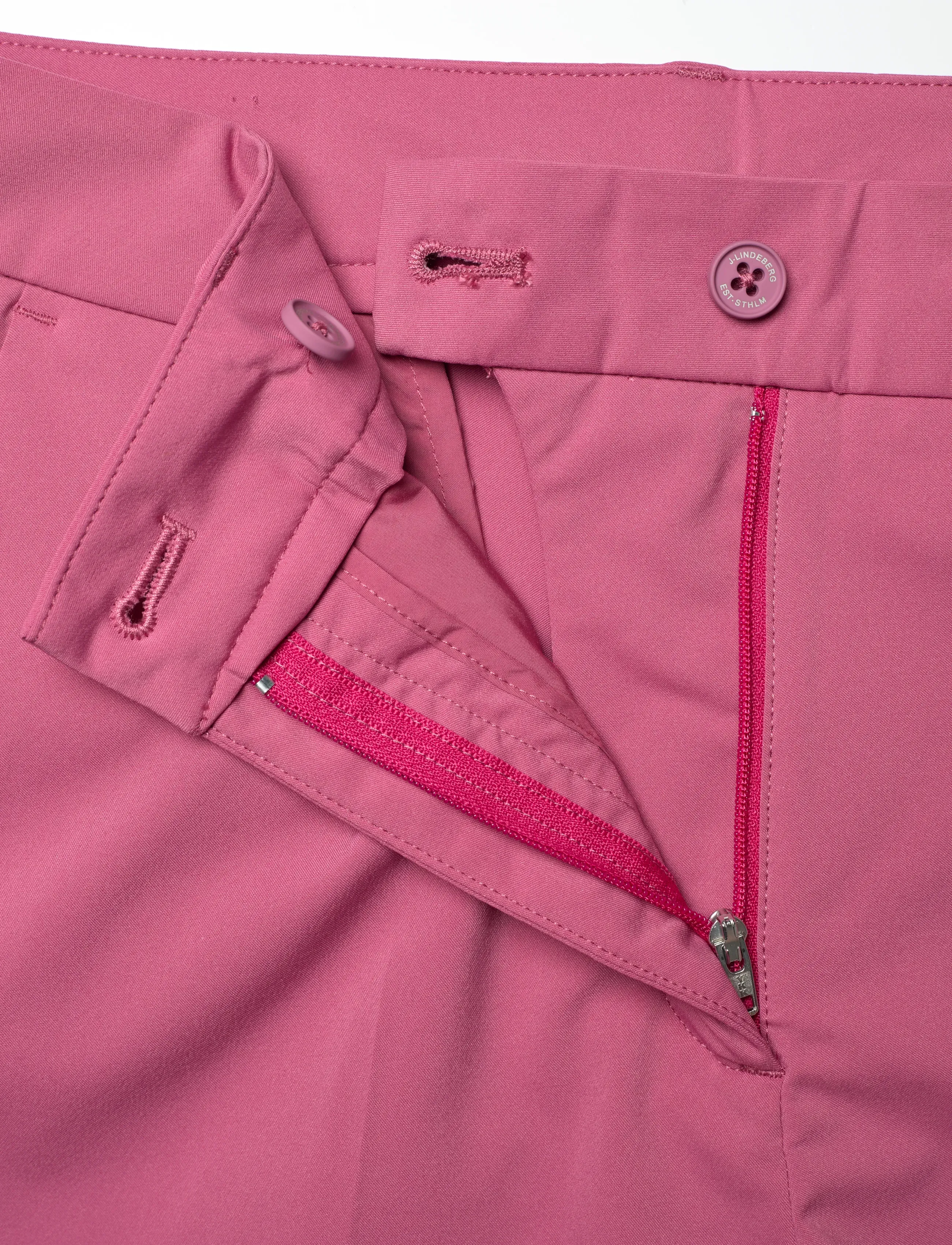 J. Lindeberg - Gwen Shorts - golf-shorts - rose wine - 3