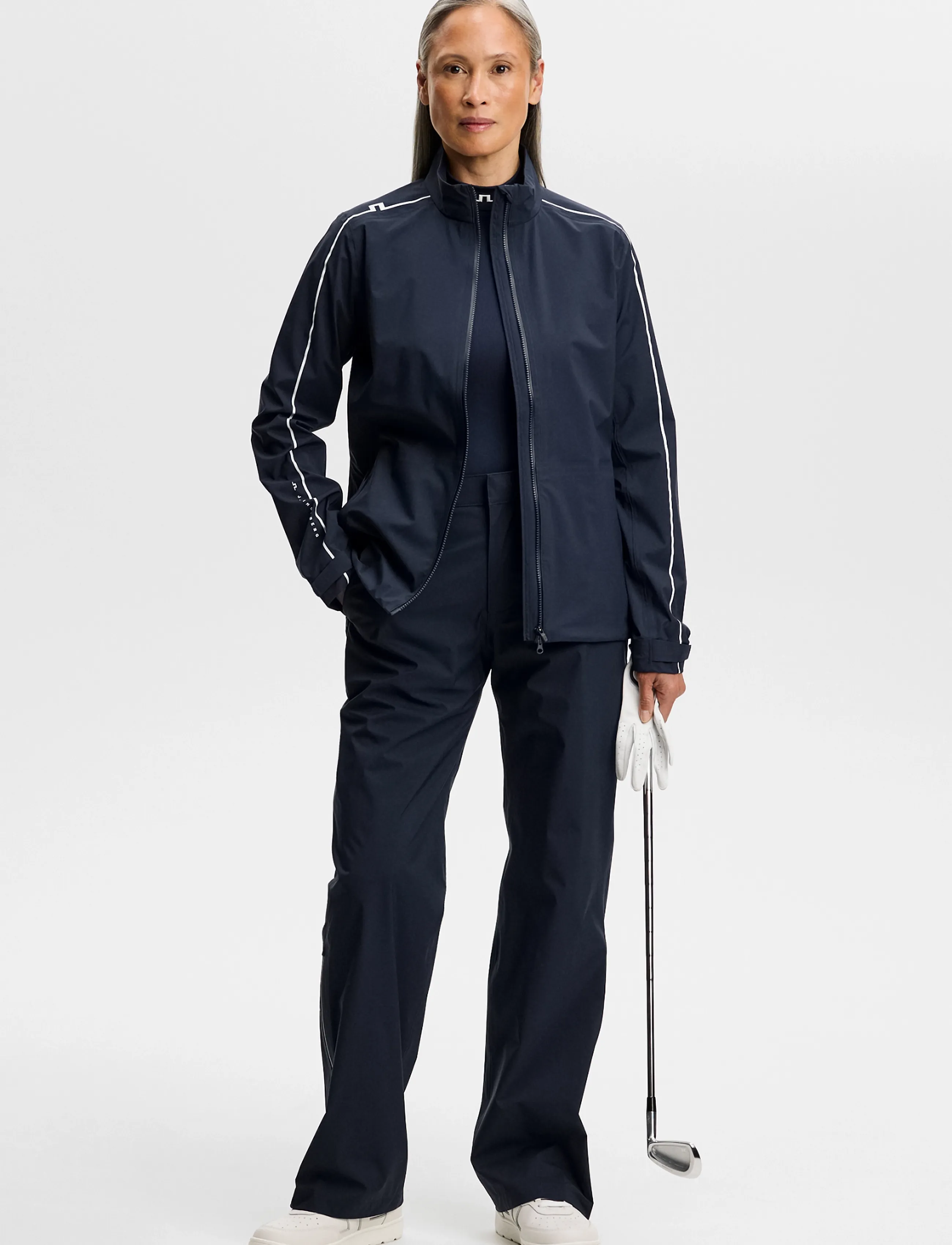 J. Lindeberg - BRYN RAIN PANTS - golfbukser - jl navy - 3