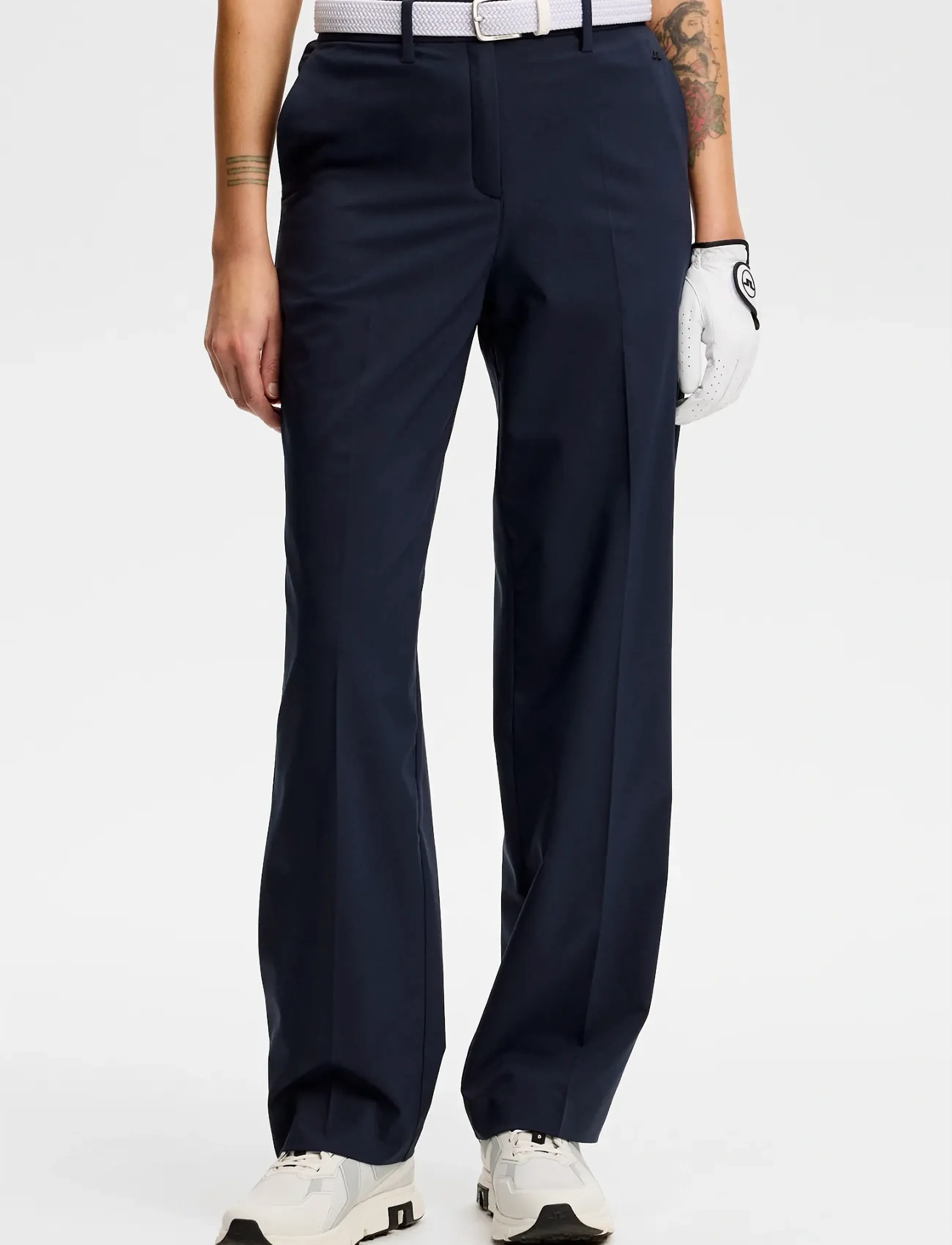 J. Lindeberg Norah Pant, 31, Navy, Sport Pants > Sport Golf Pants, Dame