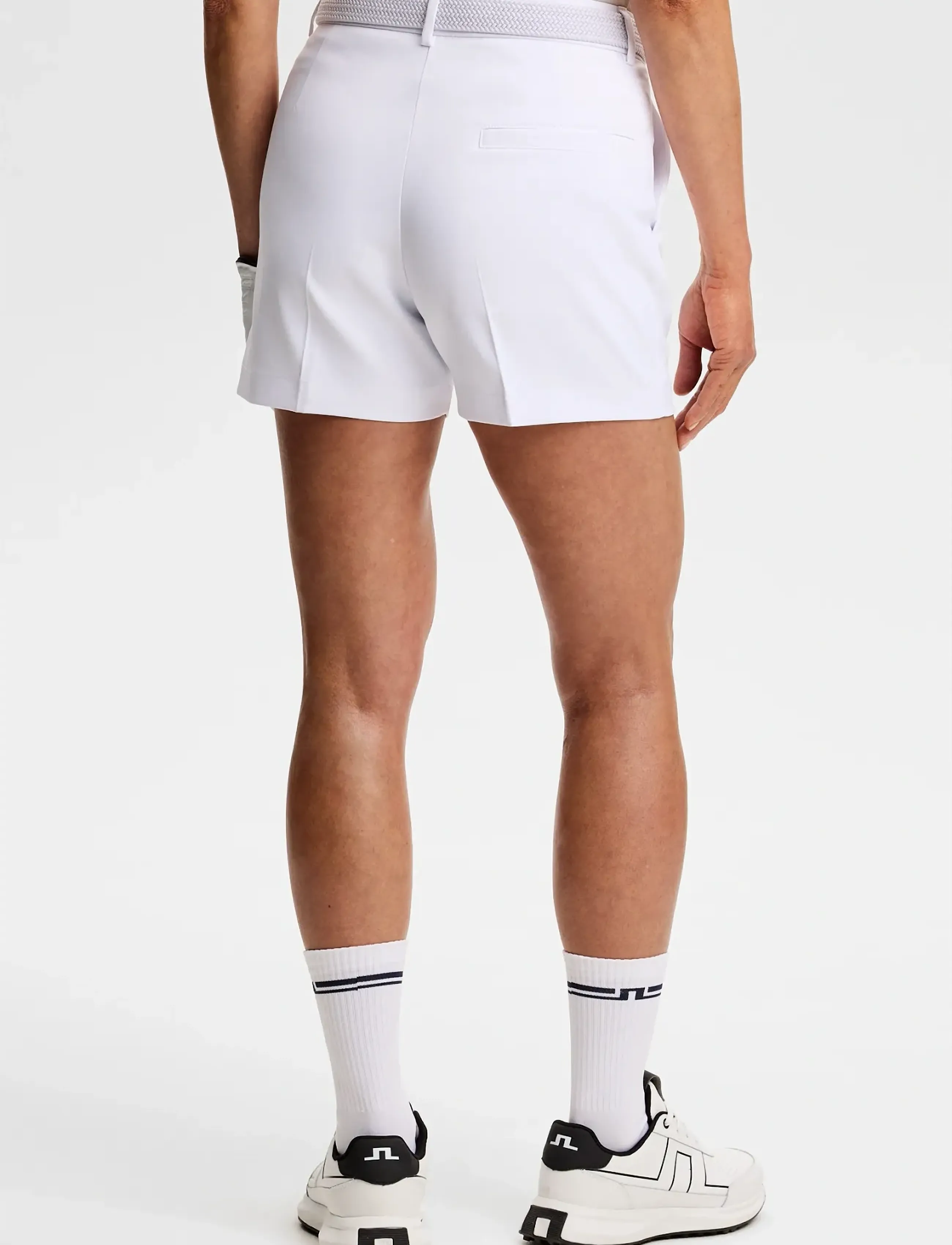 J. Lindeberg - Gwen Shorts - golf shorts - white - 3